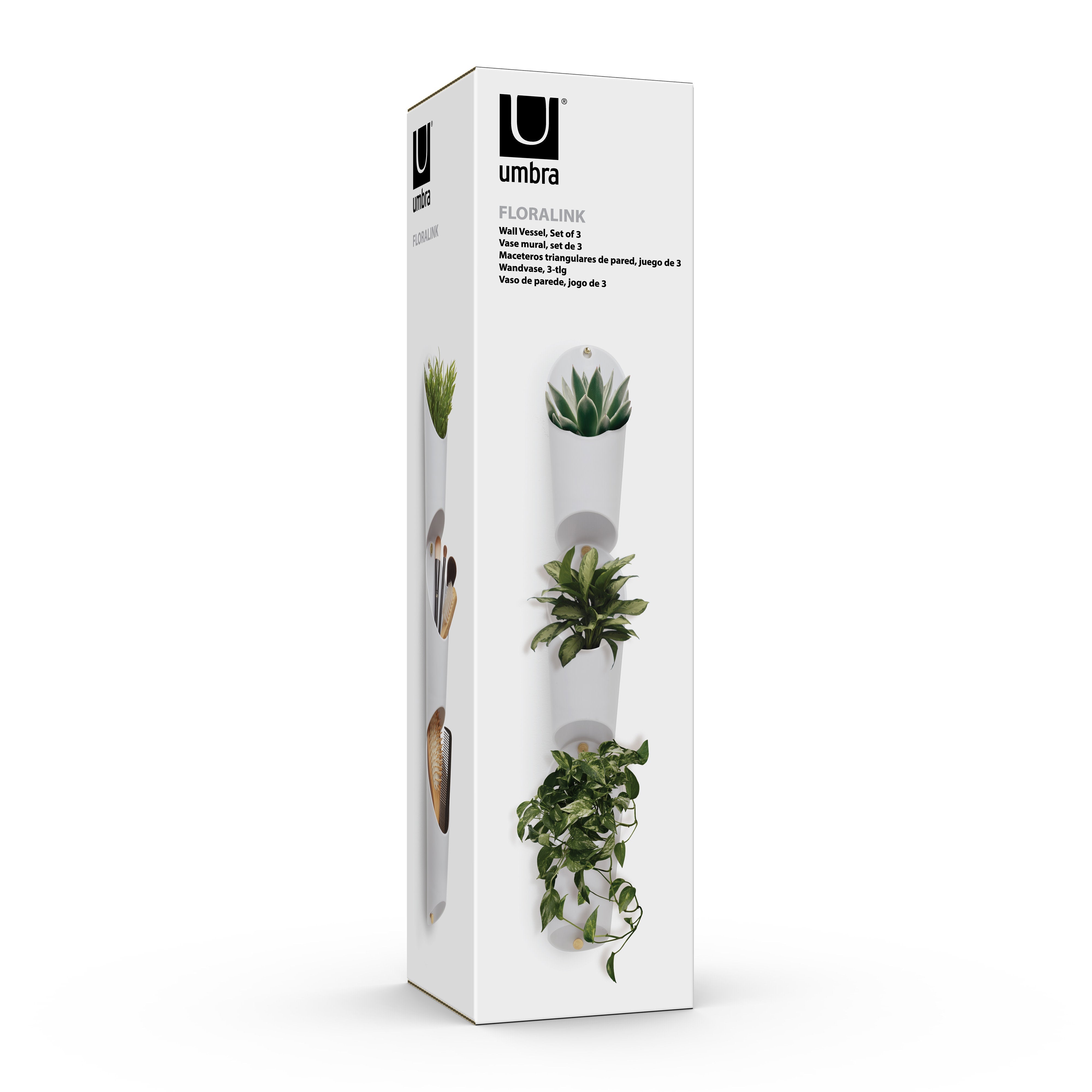 Umbra Floralink Wall Vessel