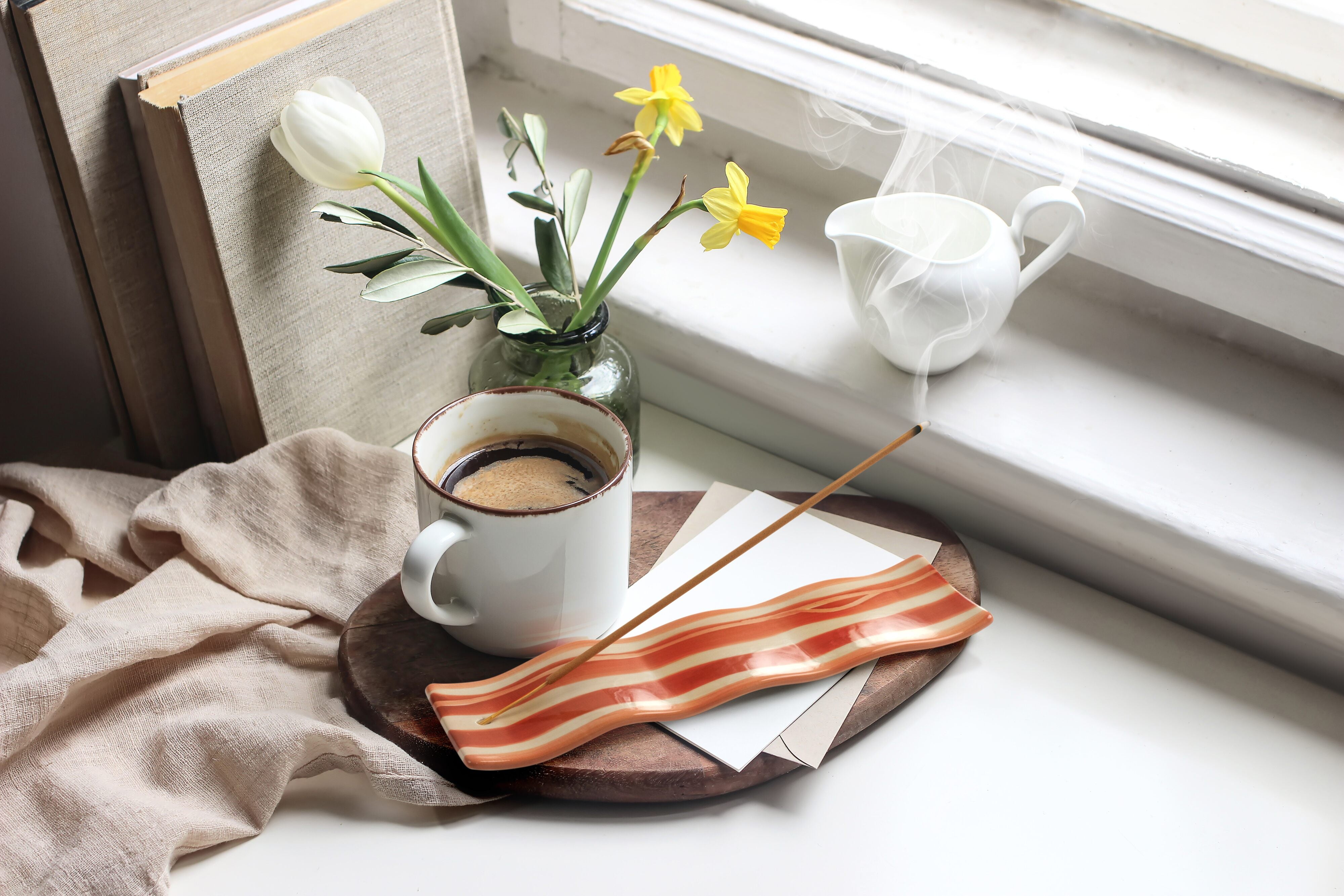 Fred Smoke Show Incense Holder Brown