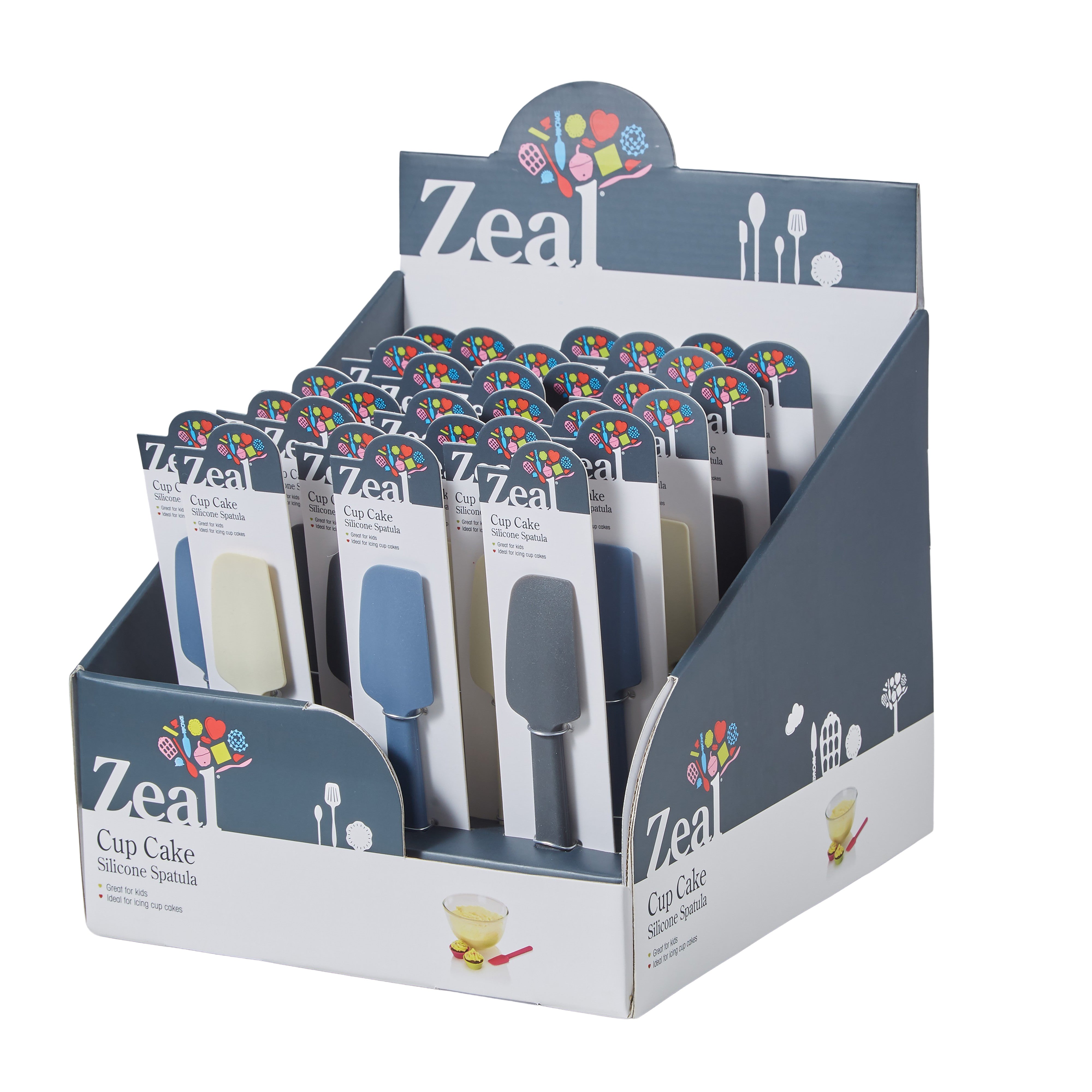 Zeal Mini Silicone Baking Spatula Cosy