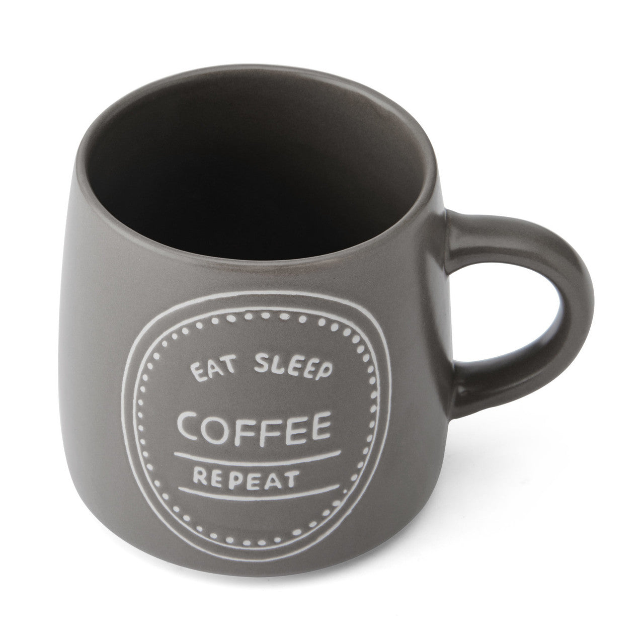 Mikasa Stoneware Mug 400ml (Eat Sleep Coffee)