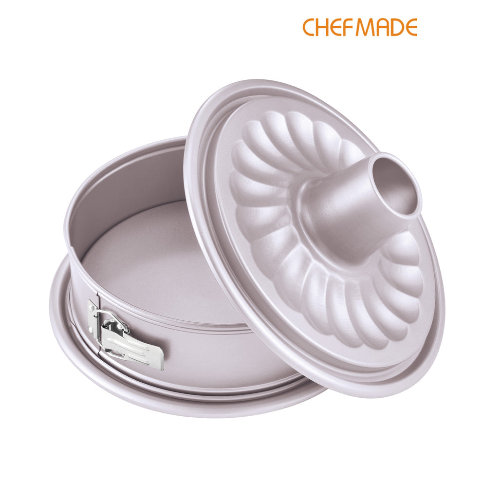 CHEFMADE Springform Cake Pan with 2 Bases 27cm (WK10015)