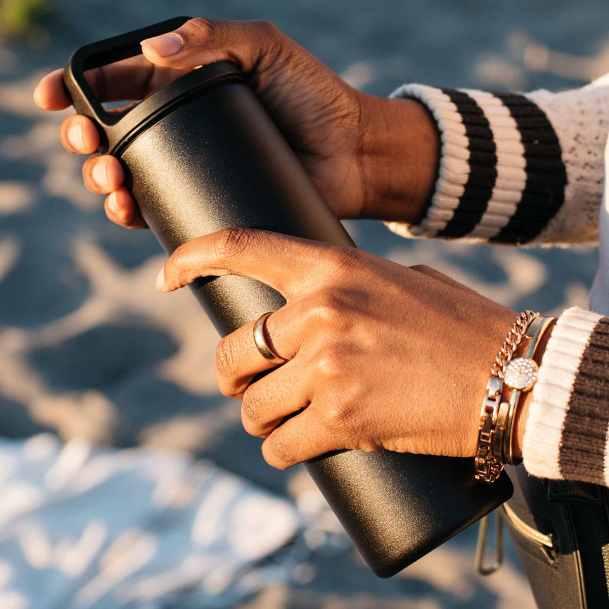 MiiR Wide Mouth Bottle 590ml (20oz) - Black
