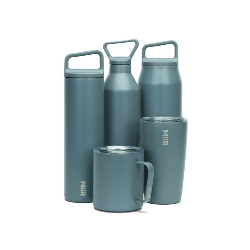 MiiR Wide Mouth Bottle 590ml (20oz) - Basal Grey