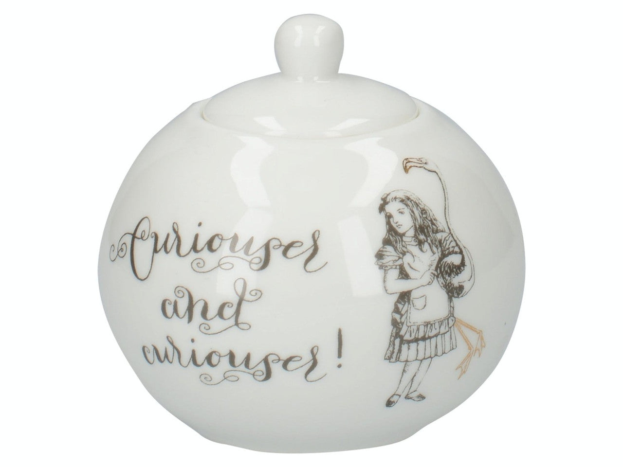 V&A Alice in Wonderland Sugar Bowl & Creamer Set