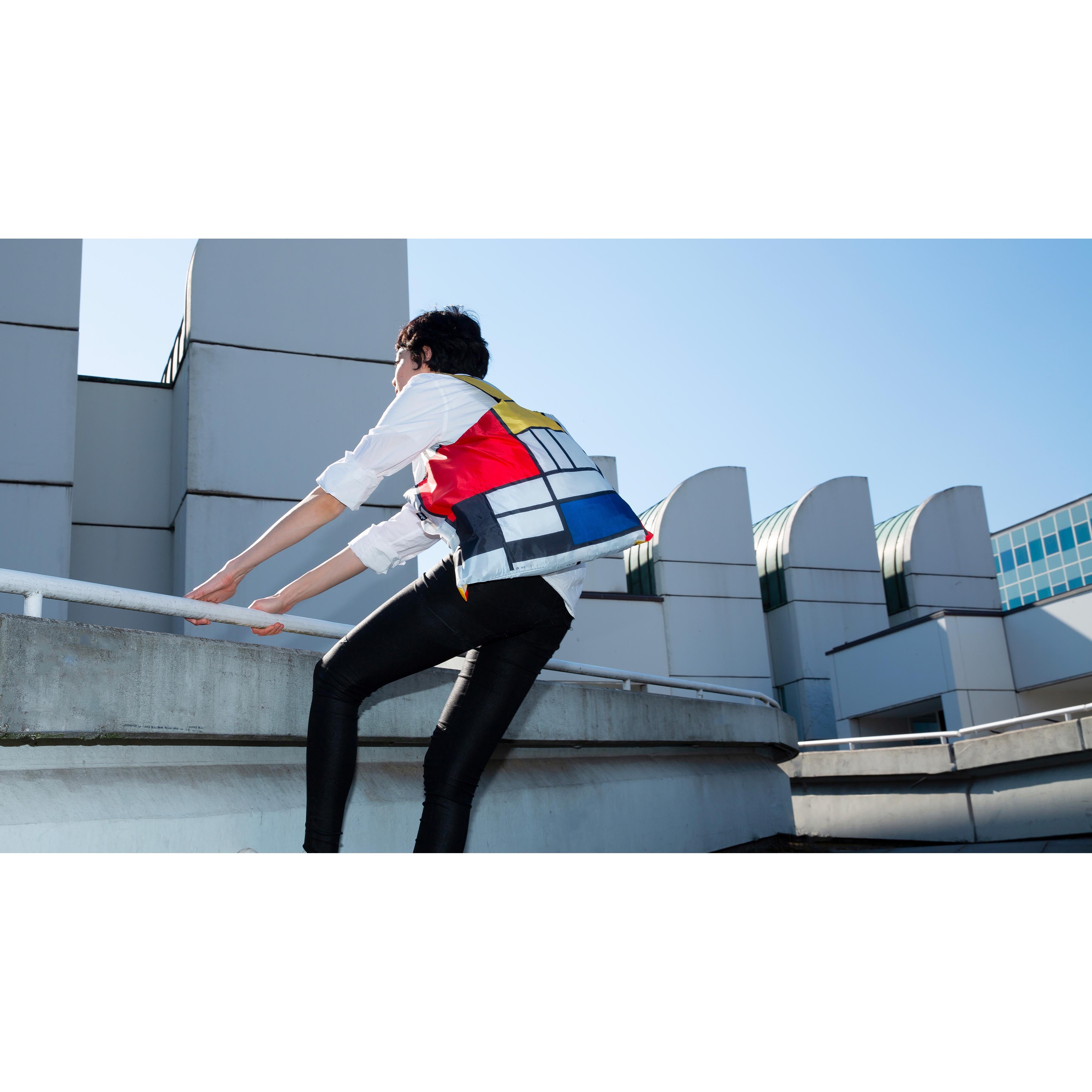 LOQI Mondrian Composition Tote Bag