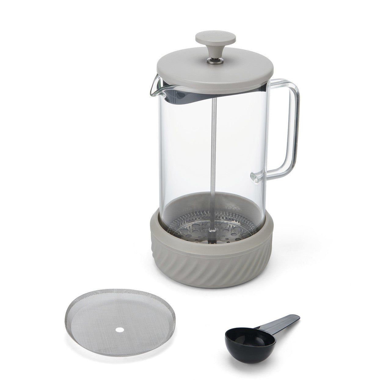 La Cafetière Zero Glass Cafetière 8 Cup / 1L (Latte)