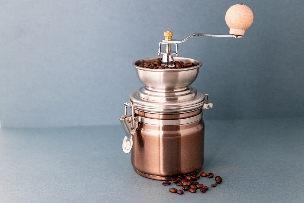 La Cafetière Stainless Steel Coffee Grinder (Copper)