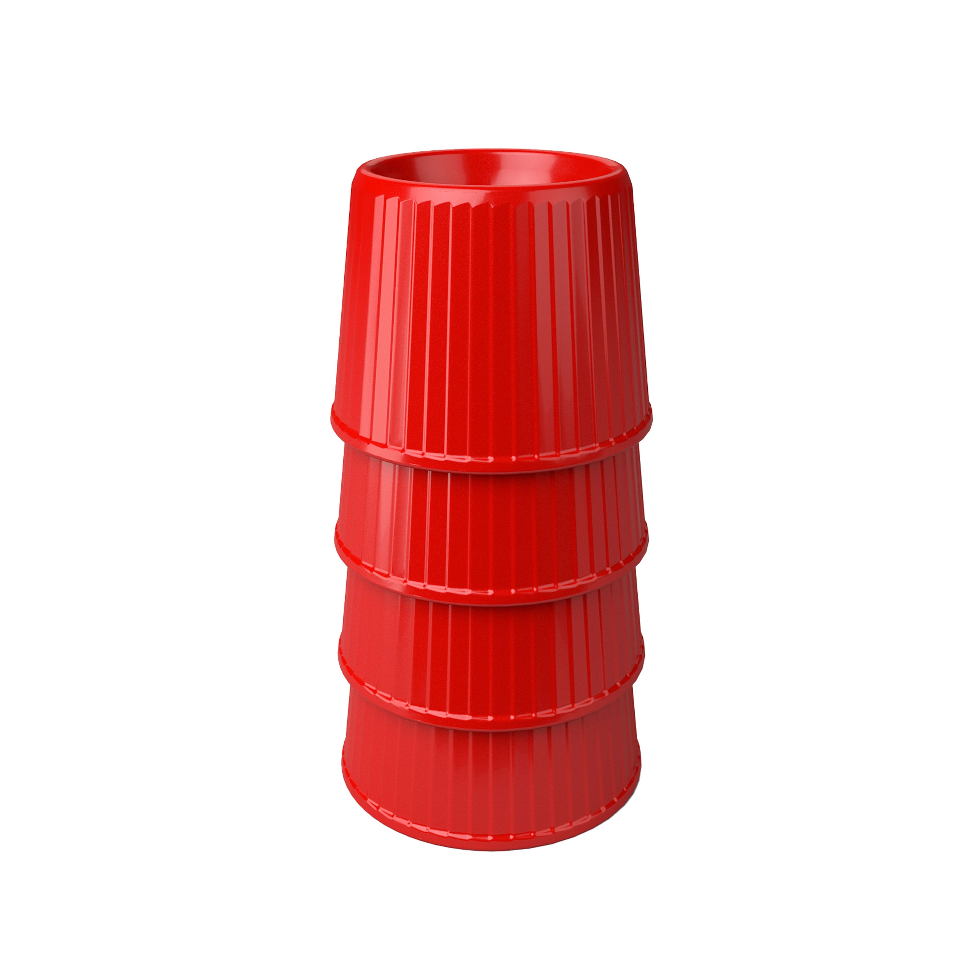 Zeal Stack and Store Egg Cup Red