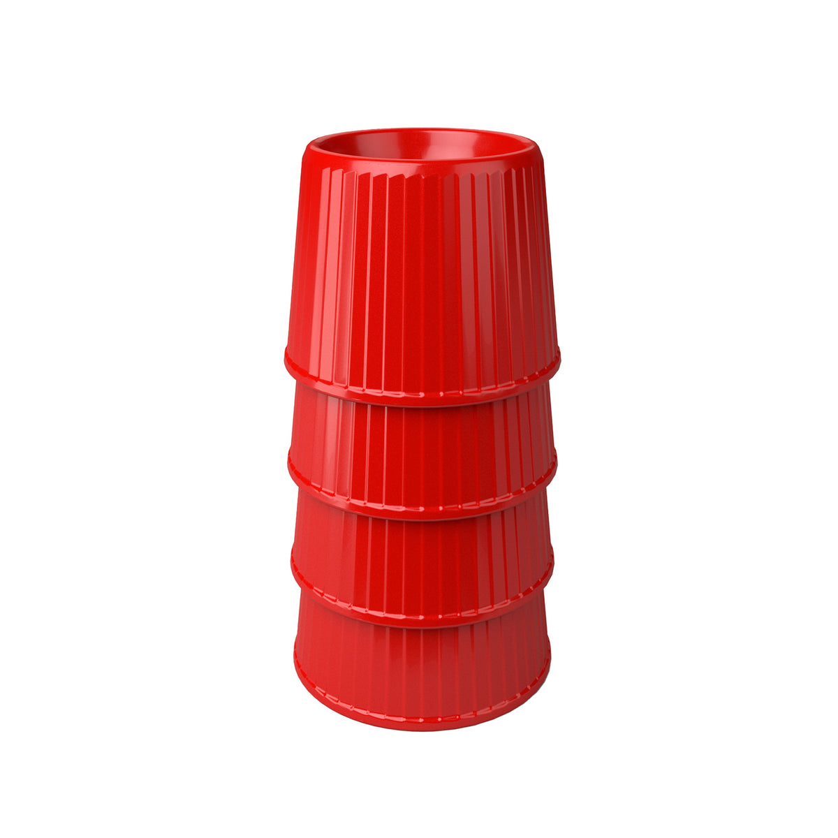 Zeal Stack and Store Egg Cup Red