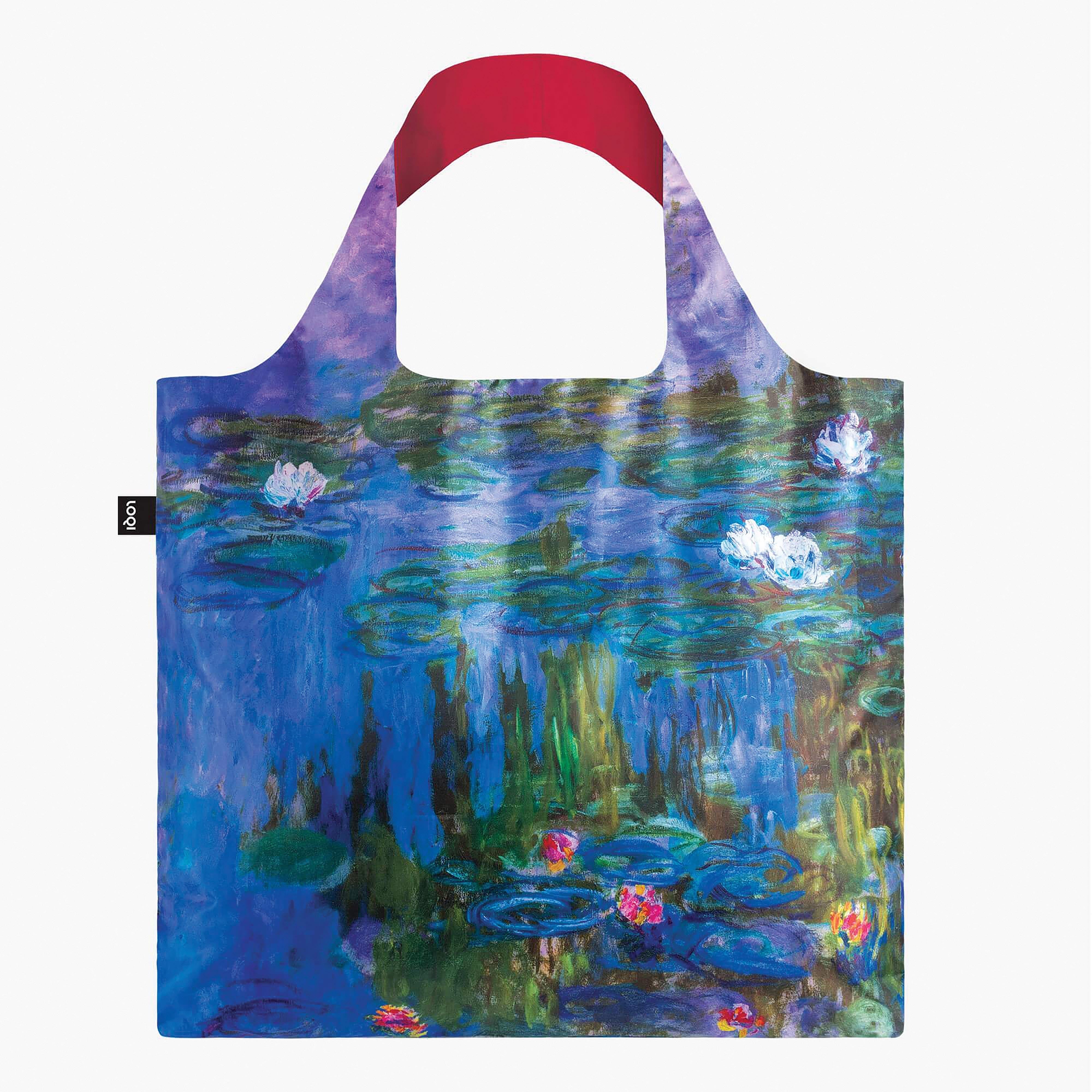 LOQI Monet Water Lilies Tote Bag