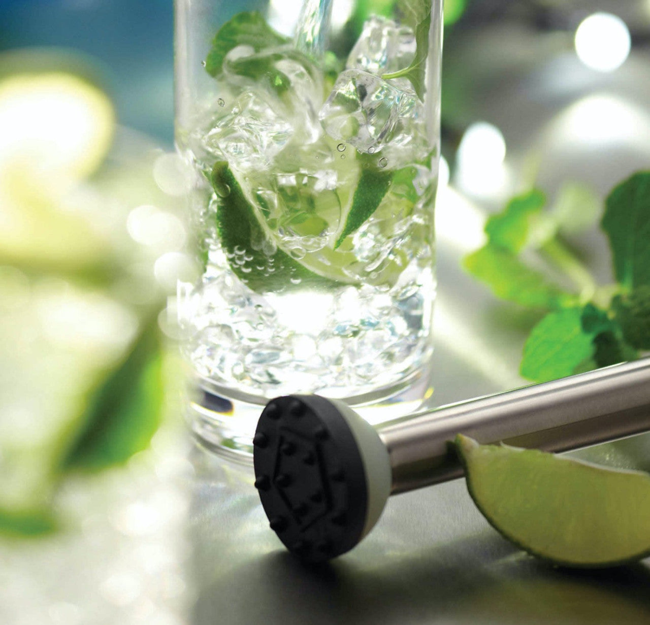 BarCraft Stainless Steel Cocktail Muddler