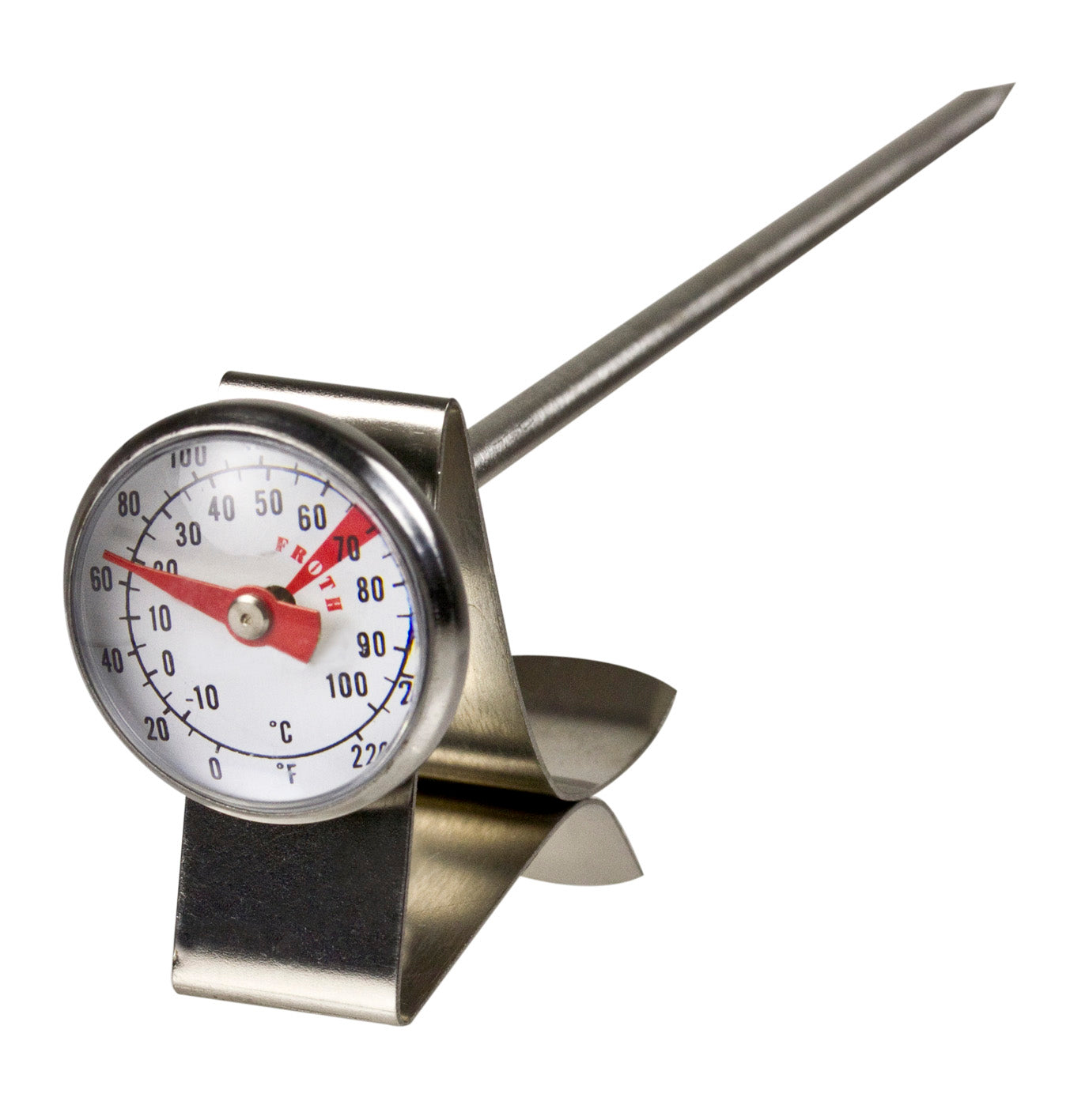 Davis & Waddell Milk Frothing Thermometer Stainless