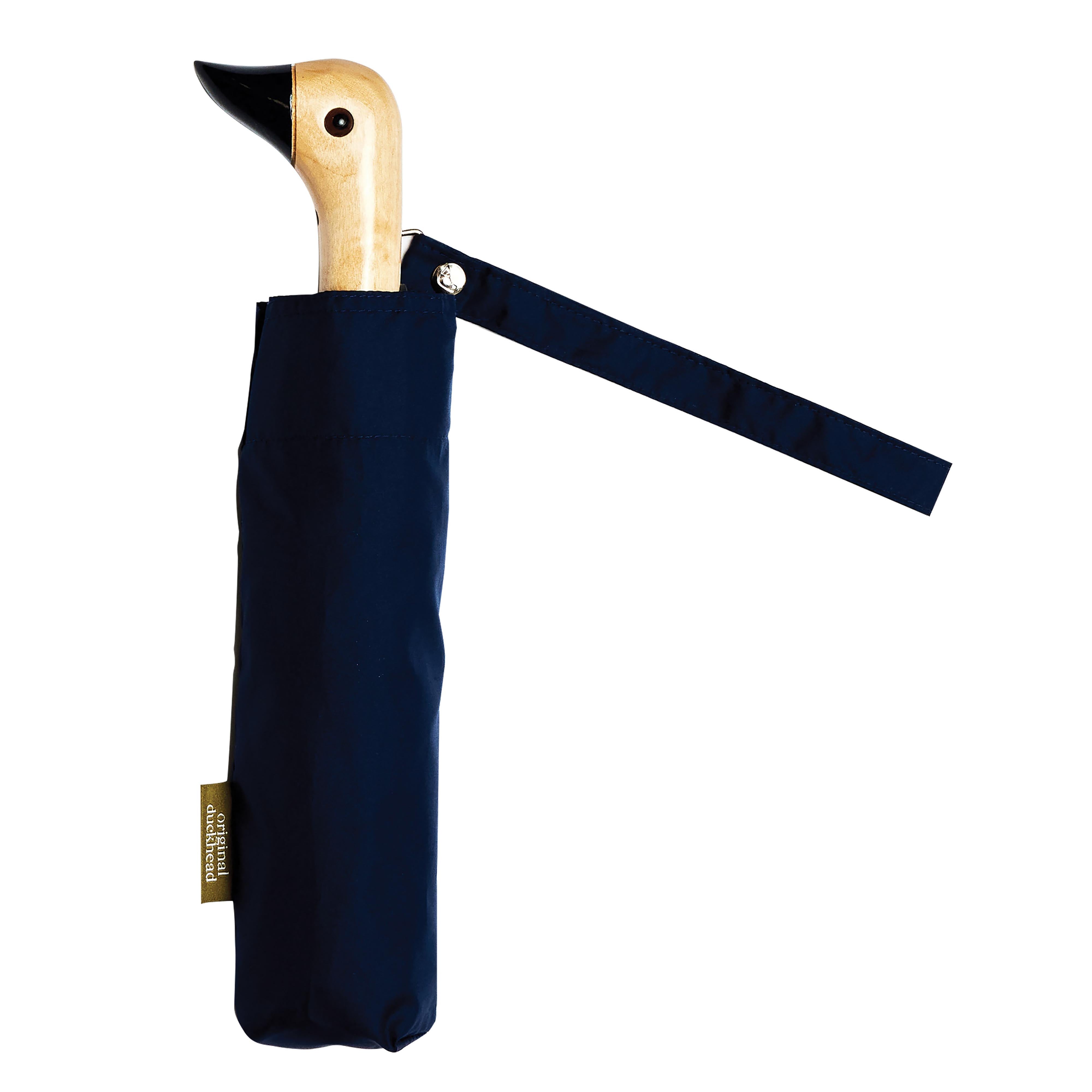 Original Duckhead Duck Umbrella Compact Navy Blue