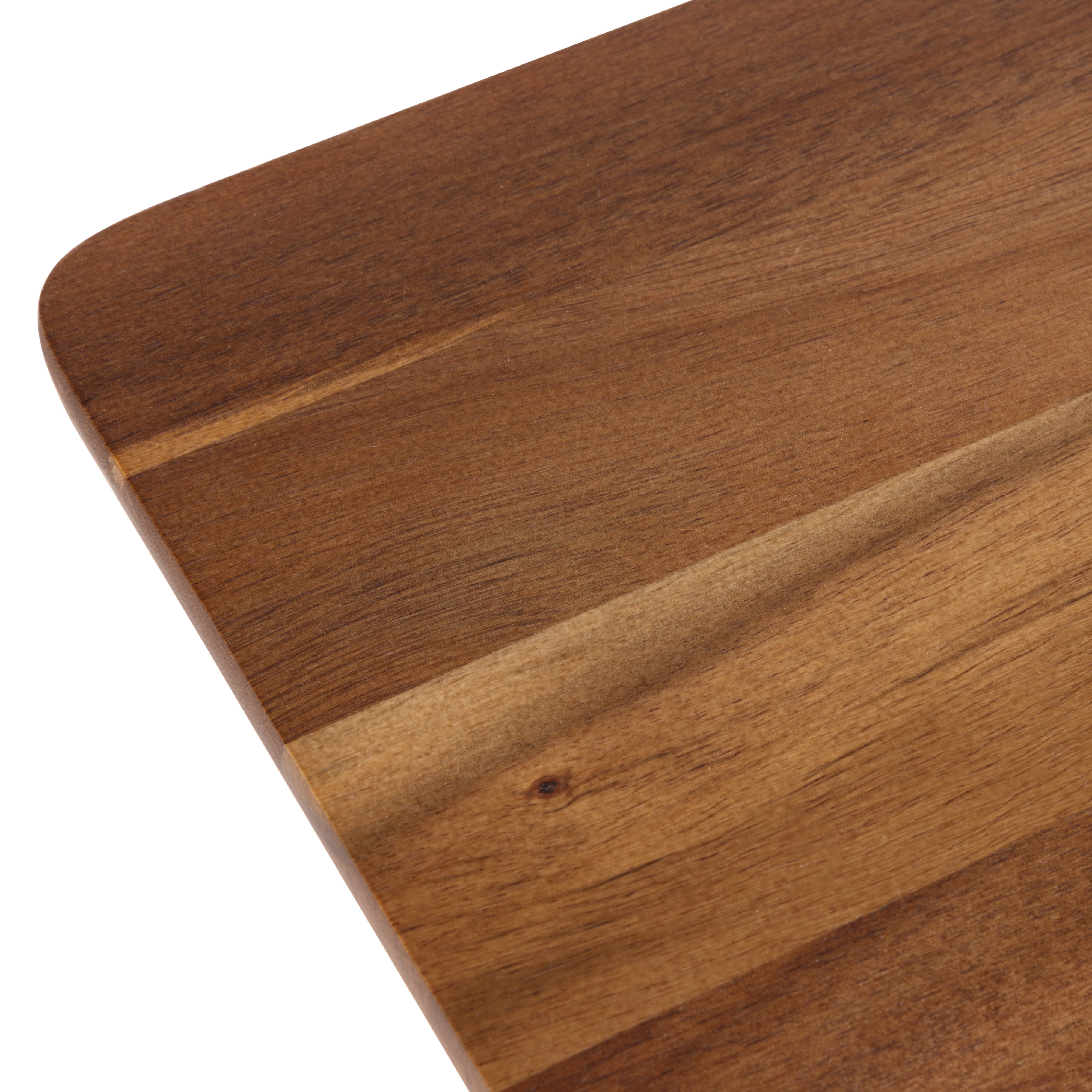 Davis & Waddell Theo Acacia Wood Raised Serving Platter 40cm Natural