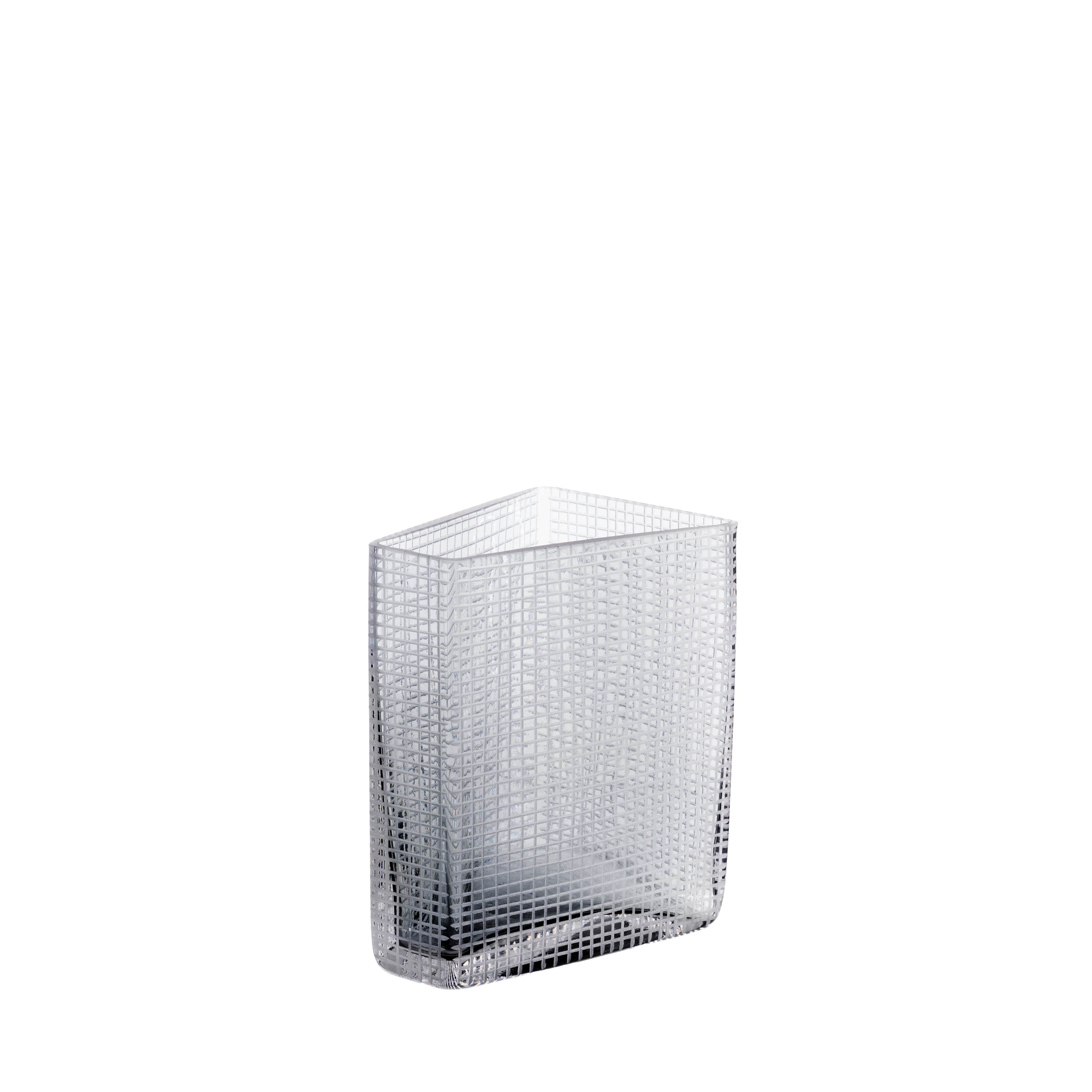 Grand Designs Kalev Glass Vase Small Grey