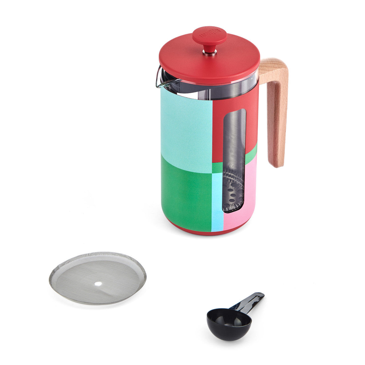 La Cafetière Pisa Stainless Steel Cafetière 8 Cup / 1L (Utopian Lines)
