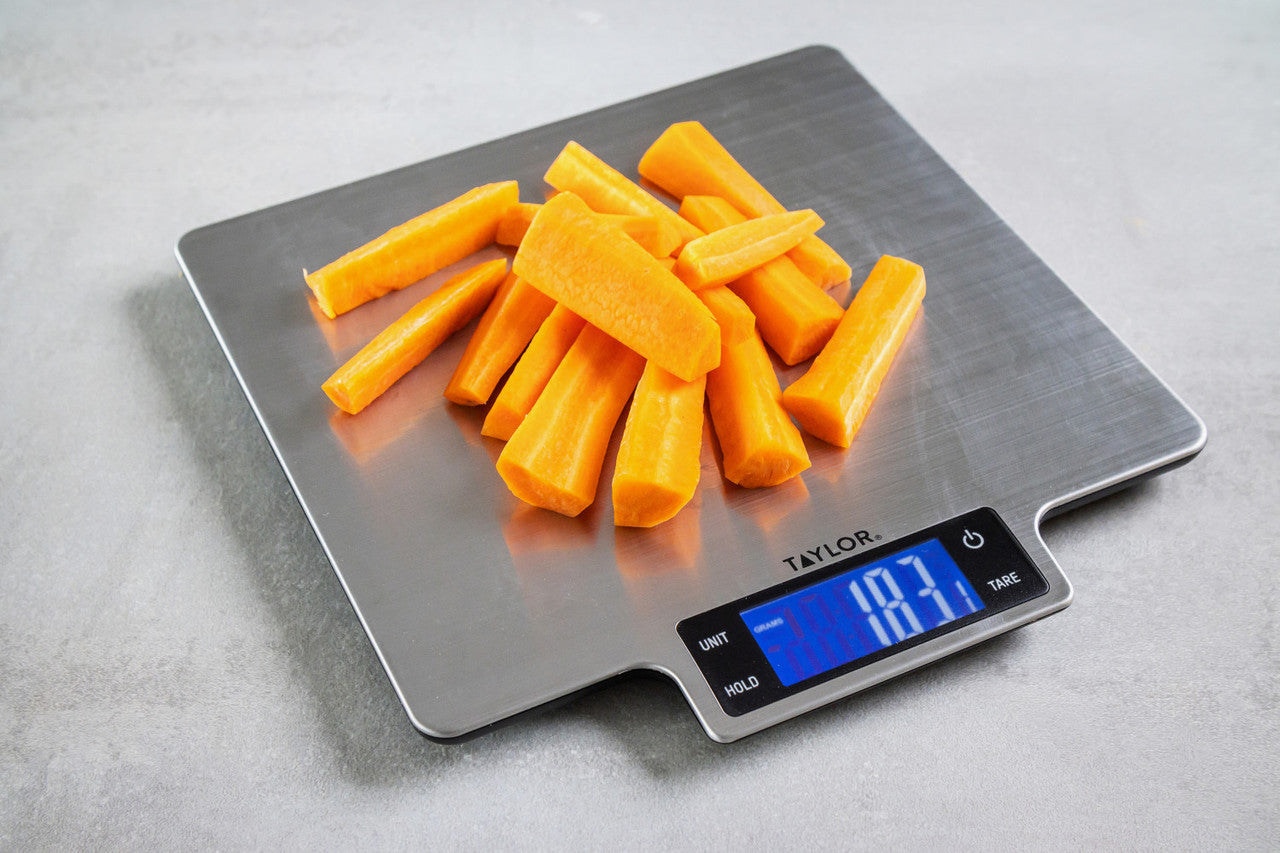 Taylor Pro Large Platform Stainless Steel Digital Kitchen Scale 10kg