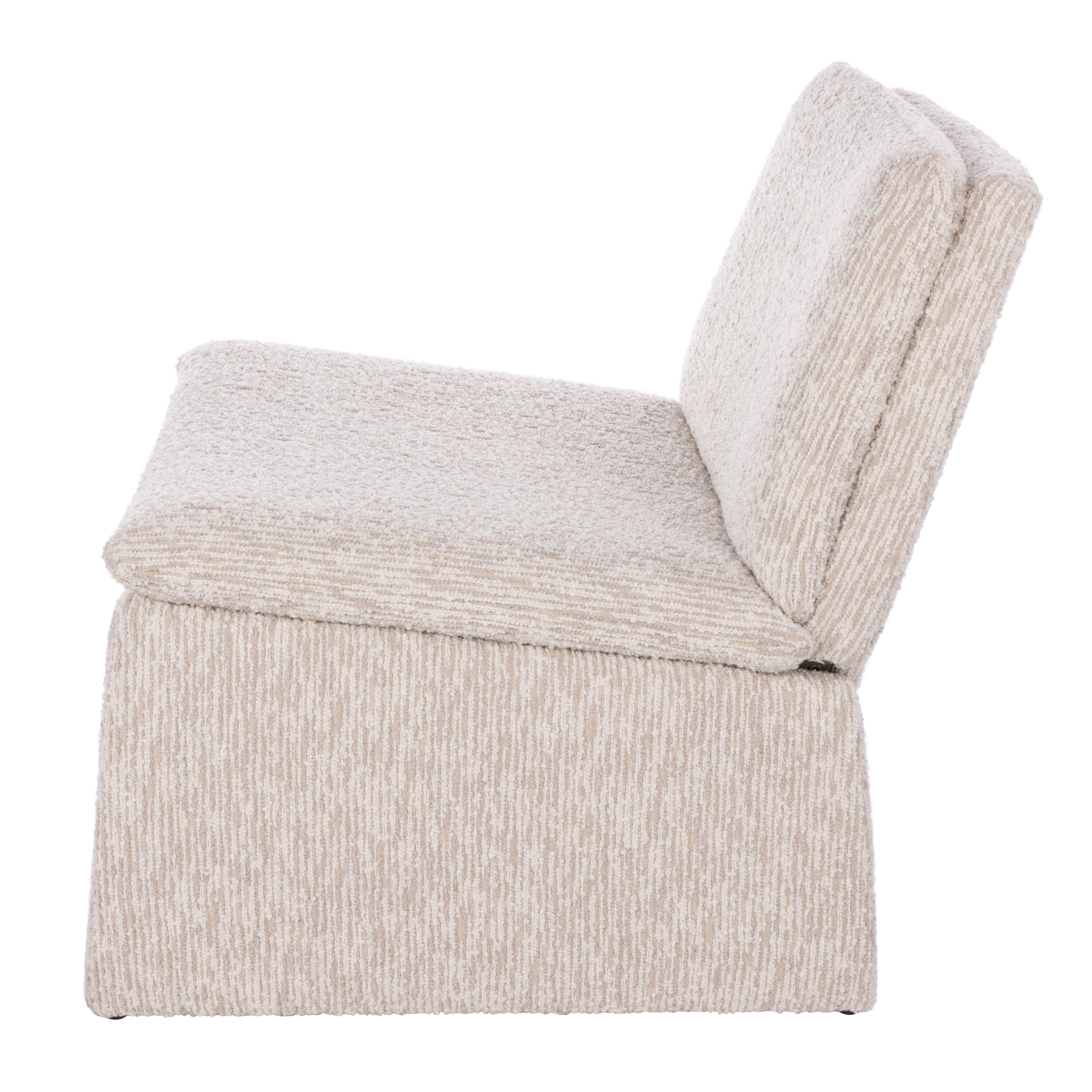 Amalfi Austin Accent Chair Off White & Taupe