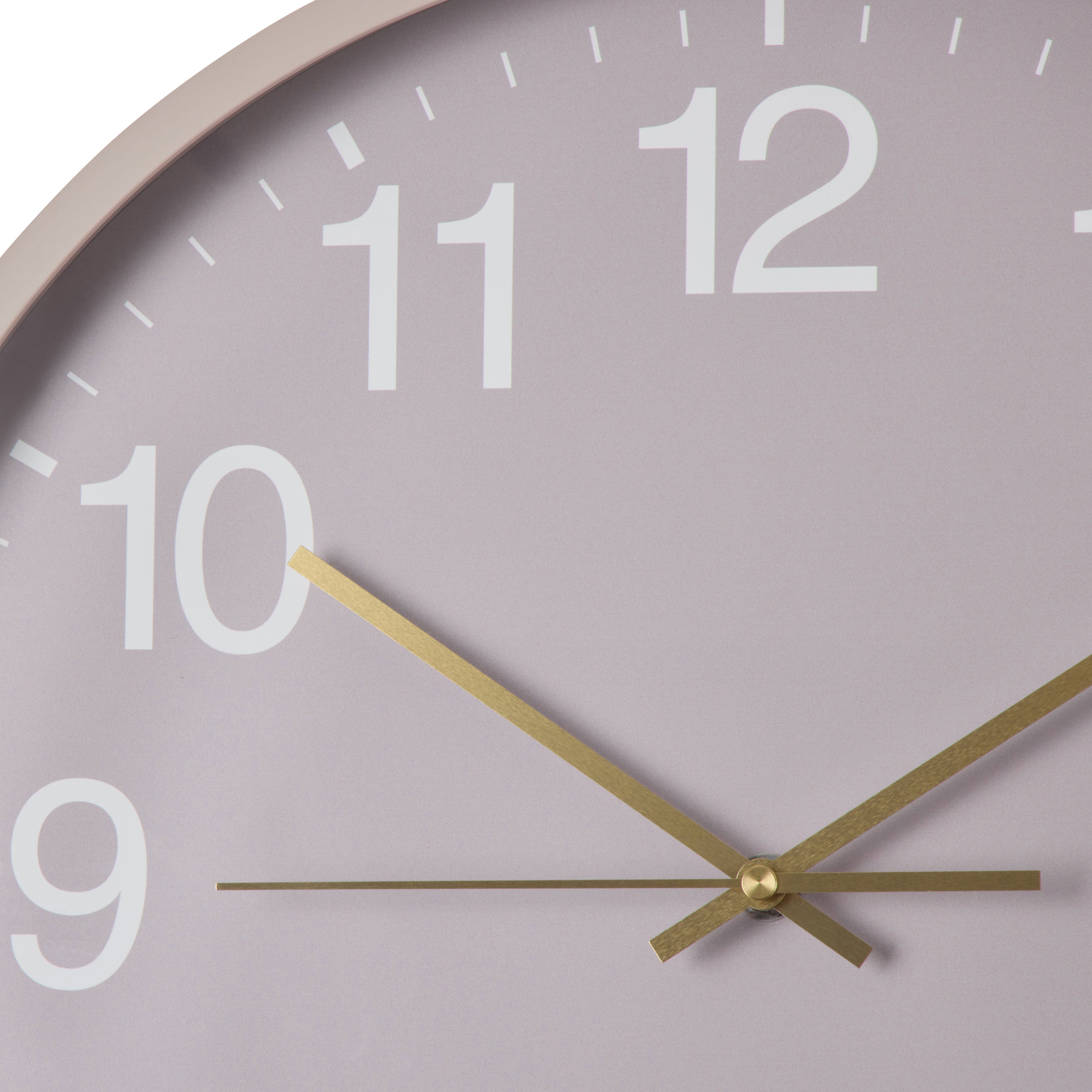 Amalfi Hudson Wall Clock Pink