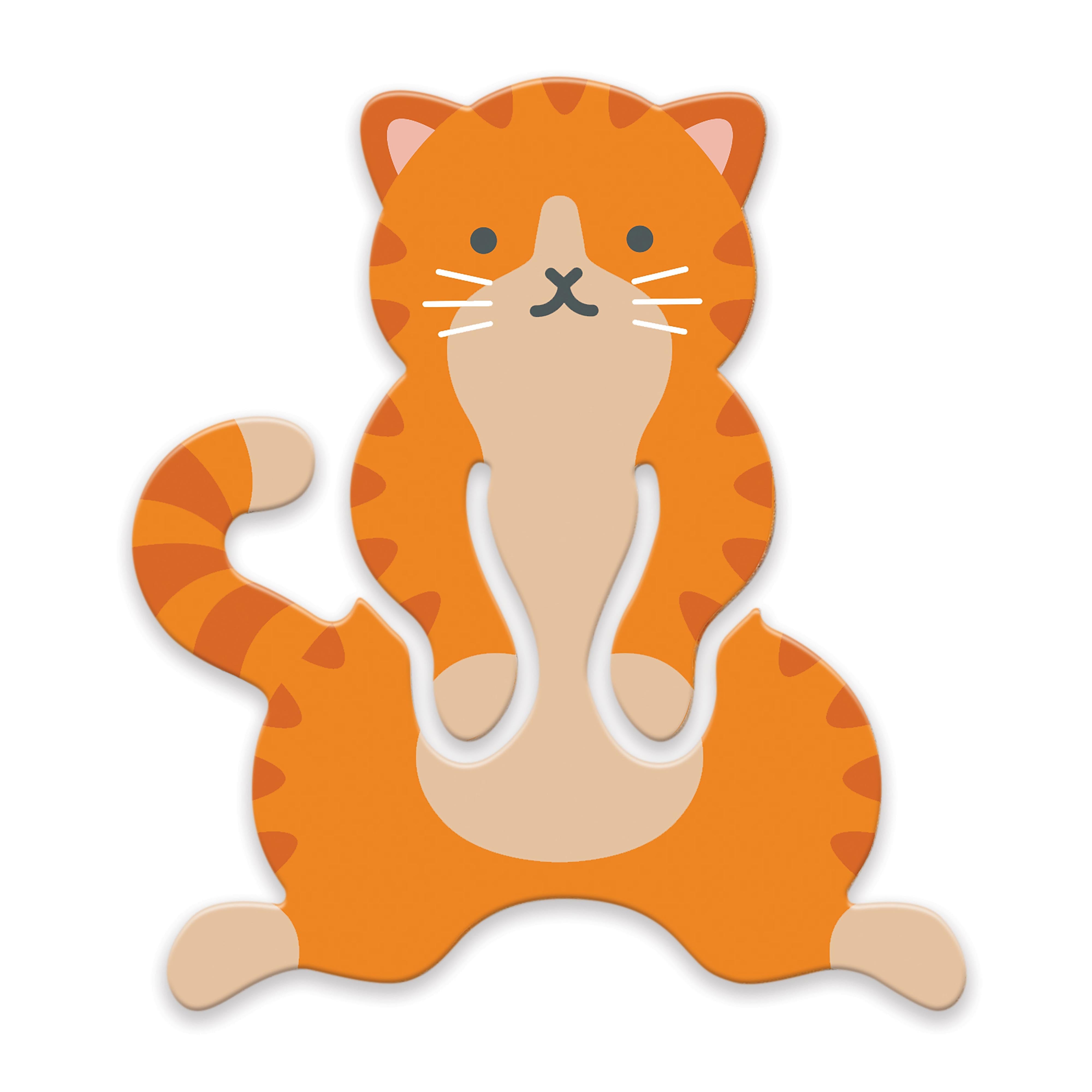 Fred Tale End Cat Bookmarks 2 Piece Set Multi-Coloured
