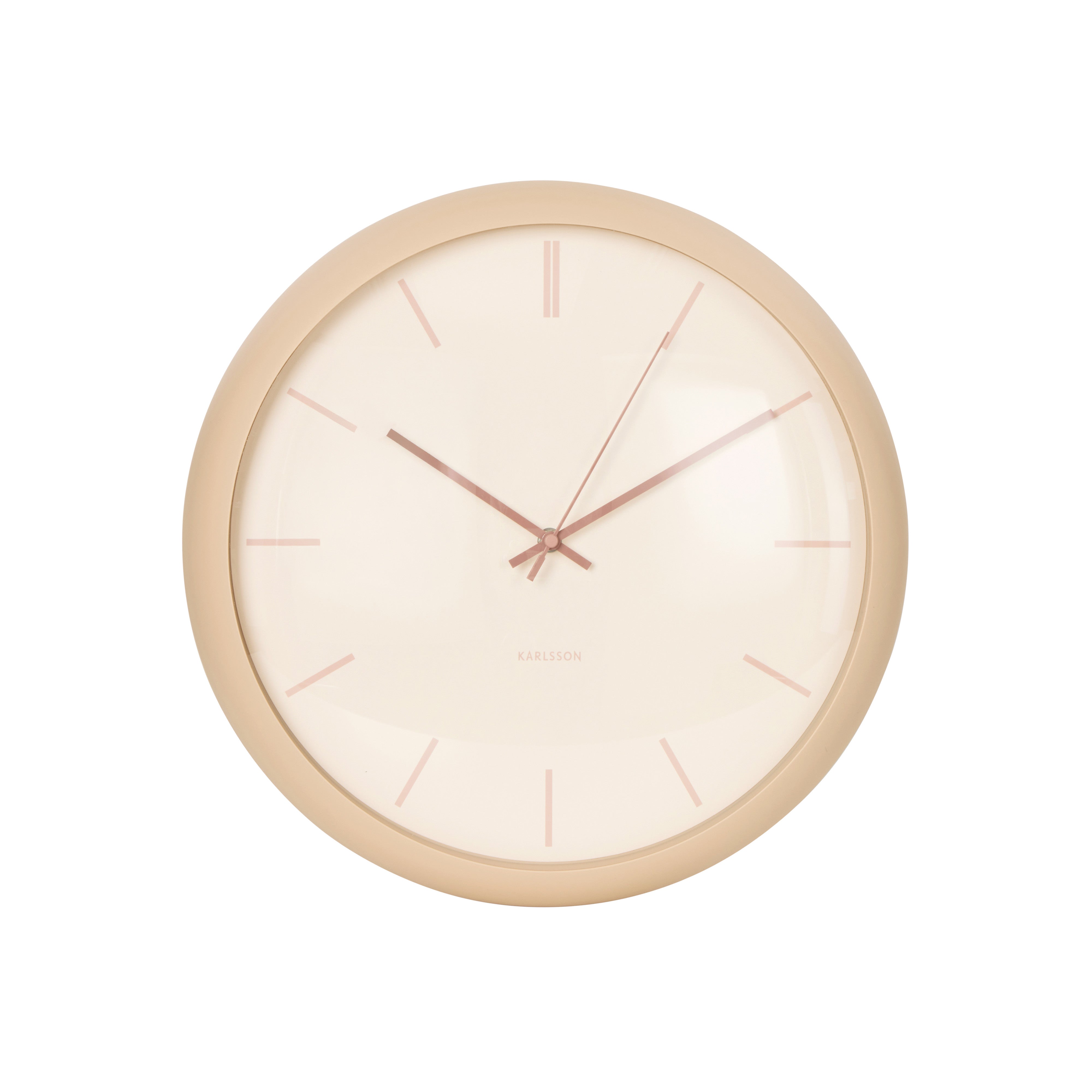 Karlsson Nirvana Globe Wall Clock Sand Brown