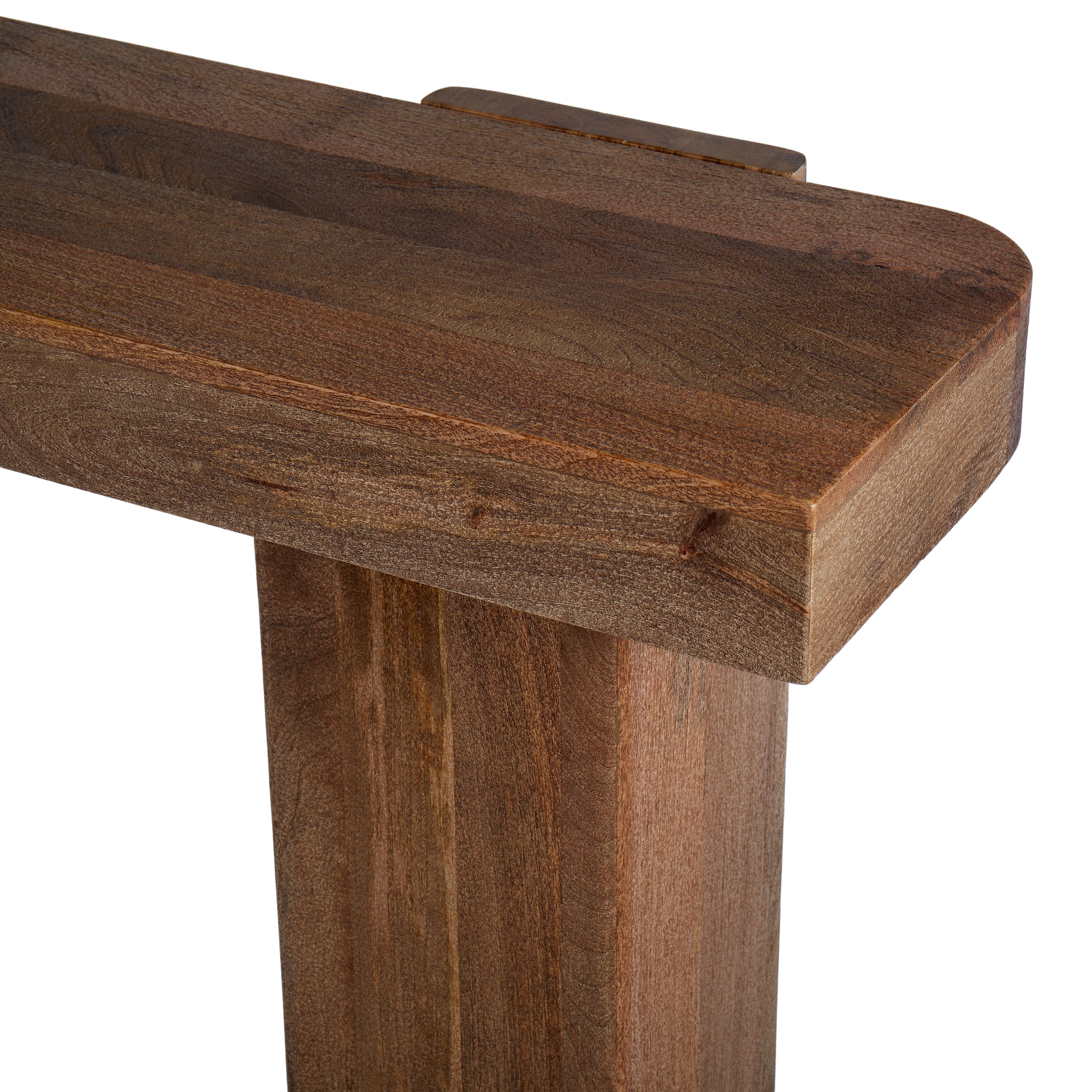 Grand Designs Wooden Block Console Table
