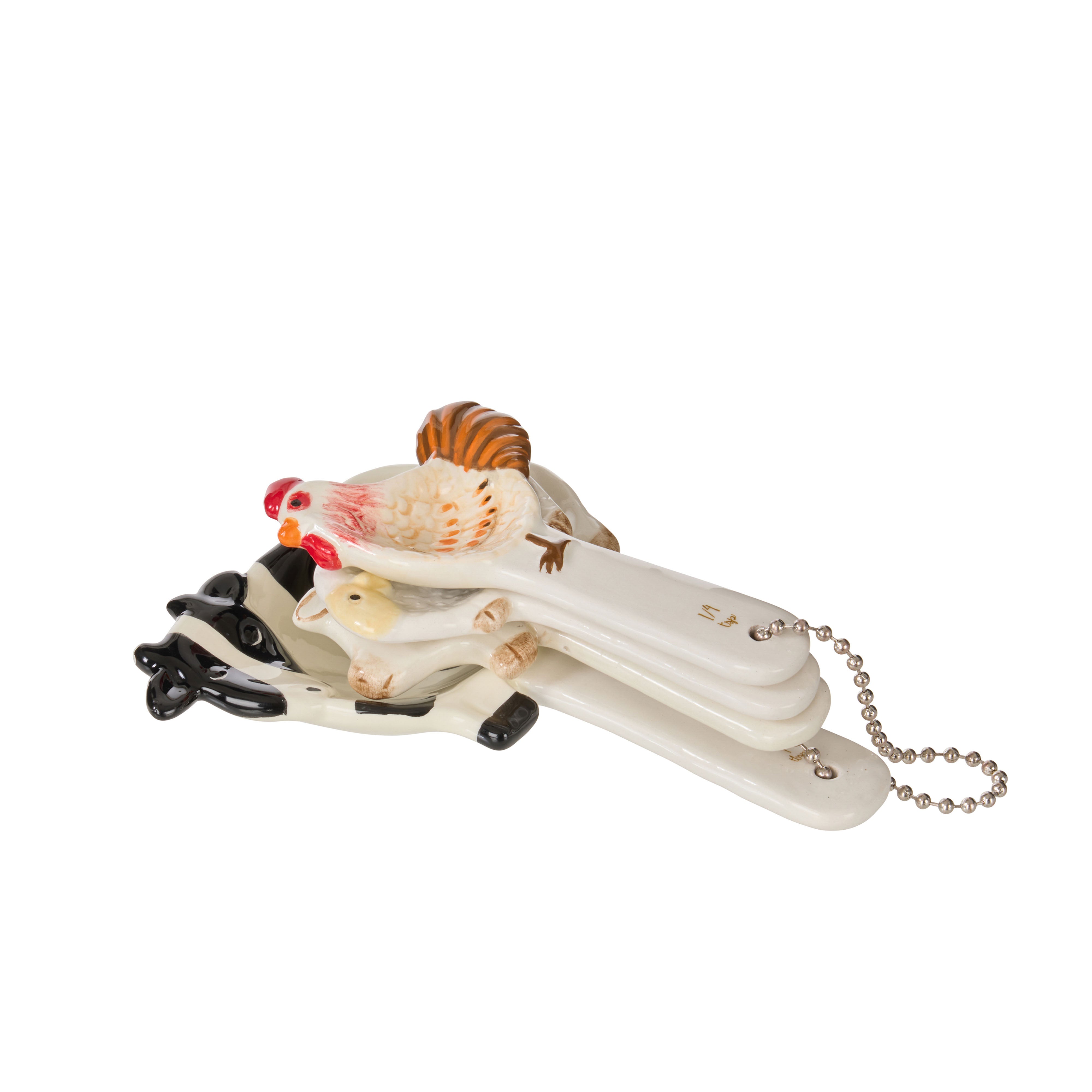 Davis & Waddell Homestead Measuring Spoon Set Assorted Colour