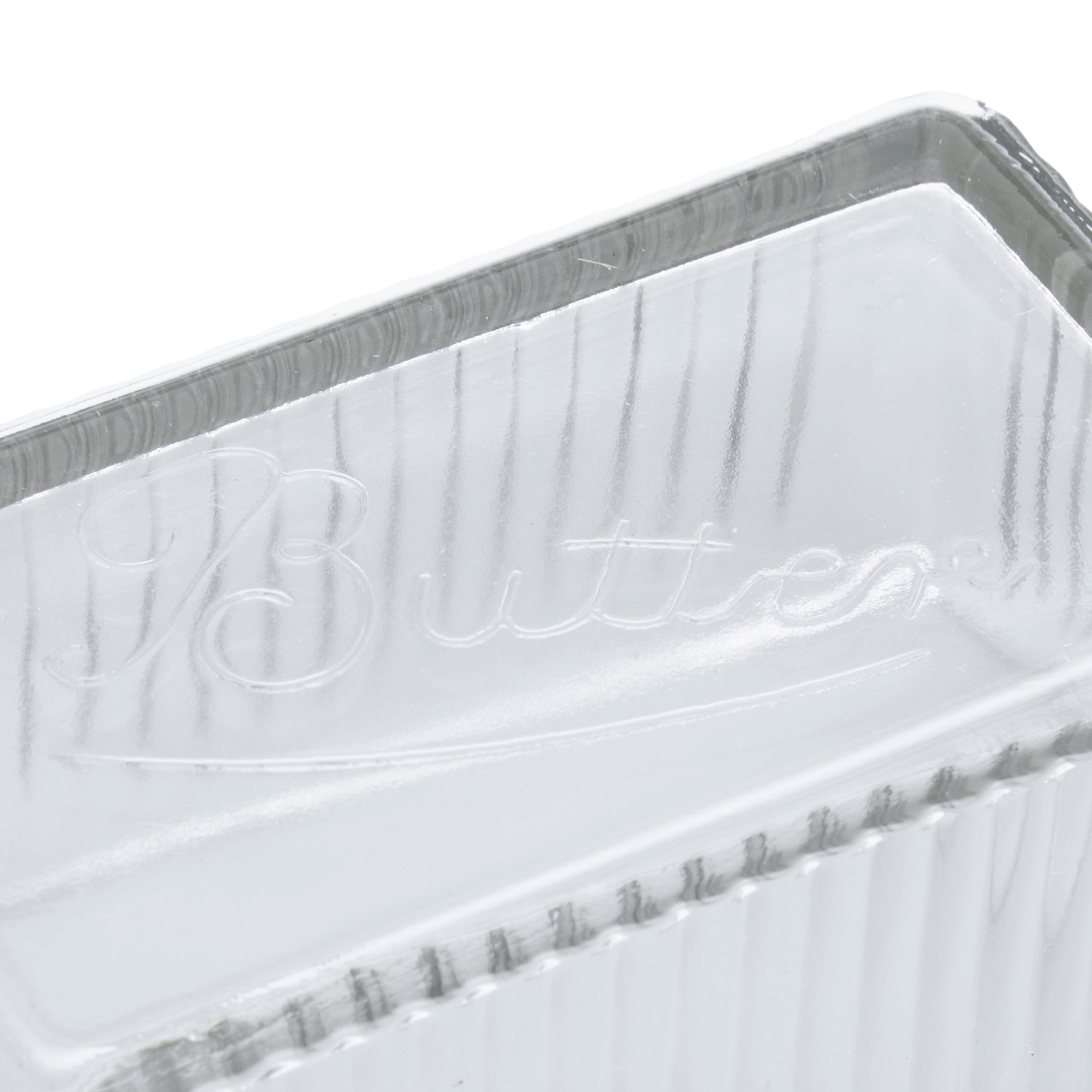 Davis & Waddell Eltham Glass Butter Dish Clear