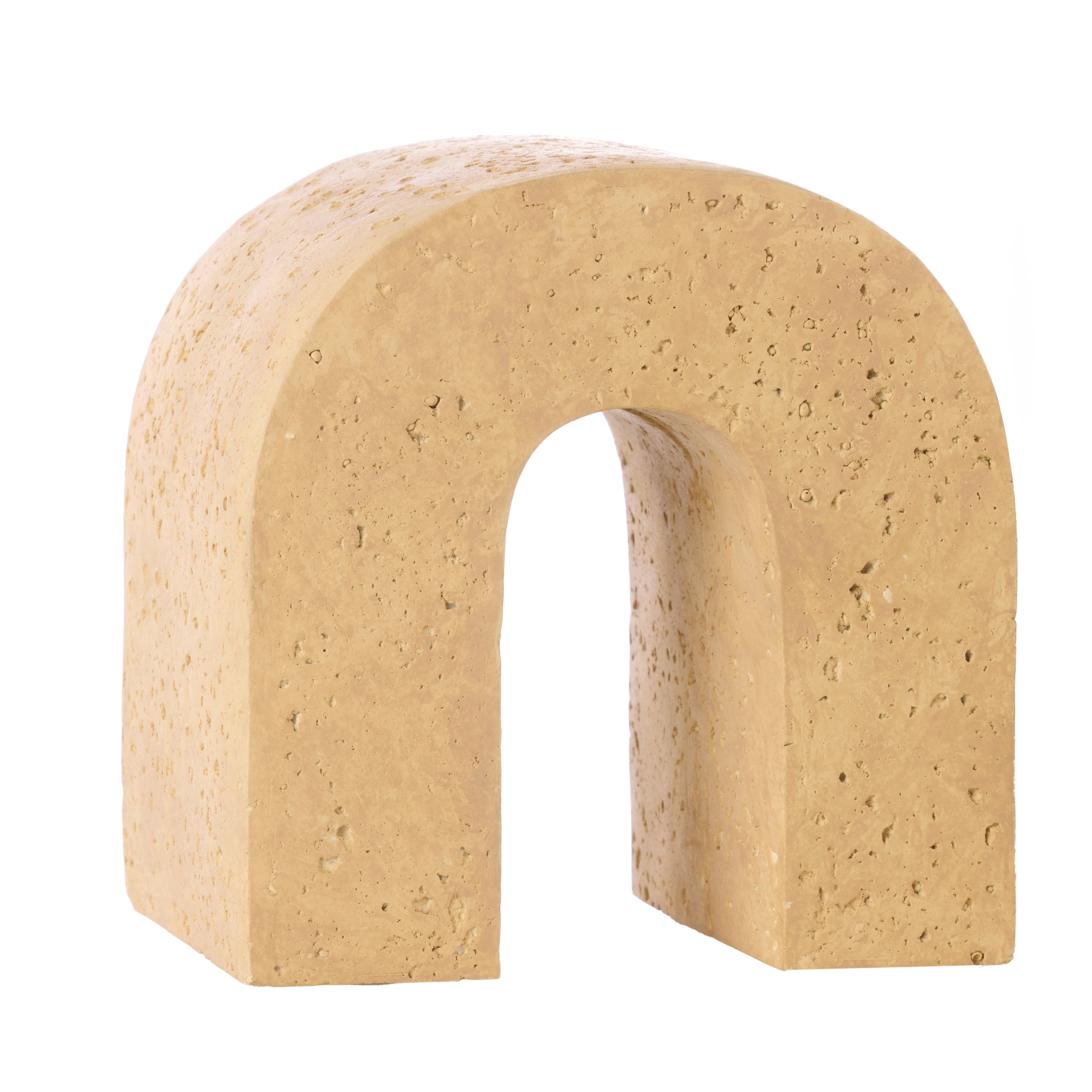 Amalfi Bijou Concrete Bookends 2 Piece Set Natural
