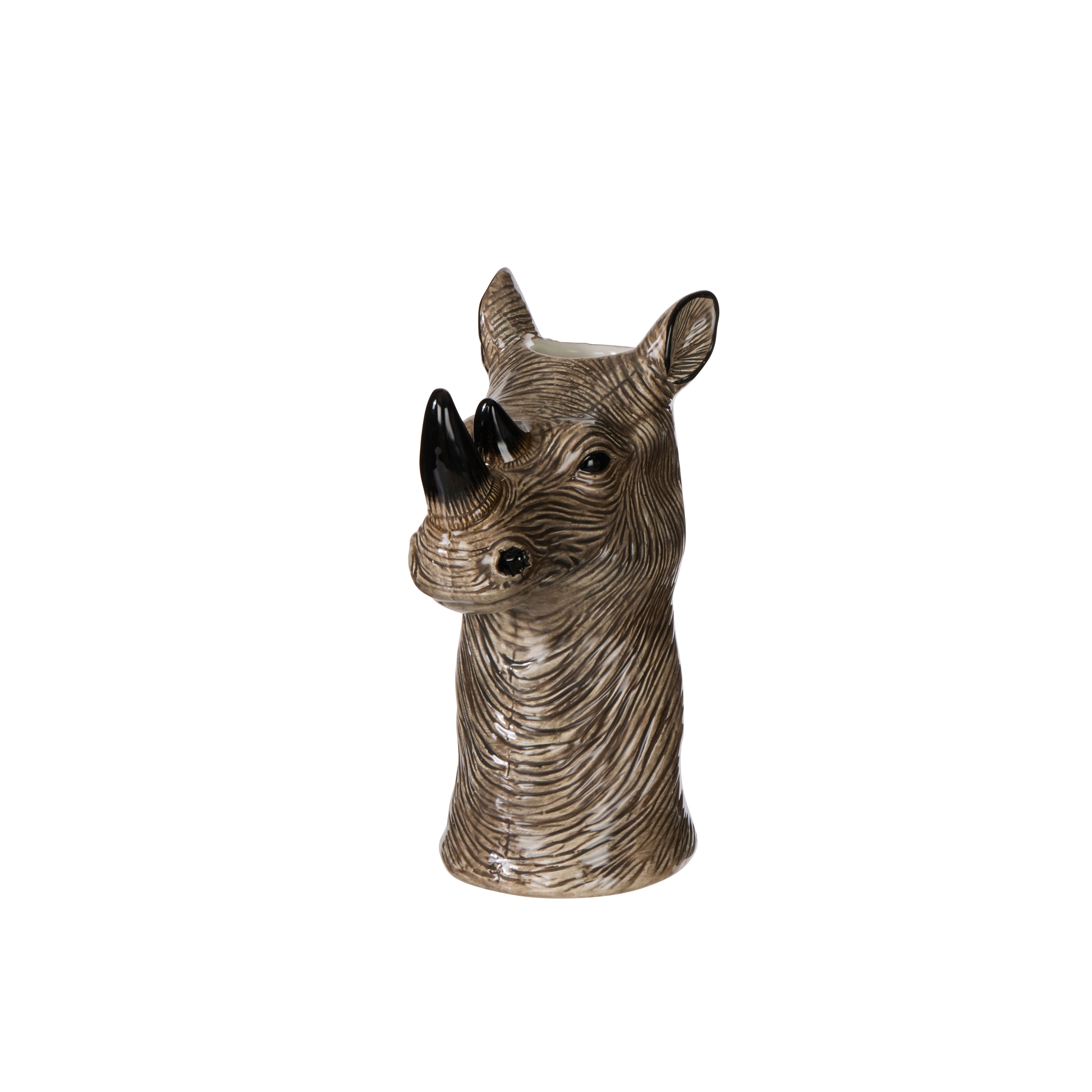 Emporium Reggie Rhino Vase Multi-Coloured