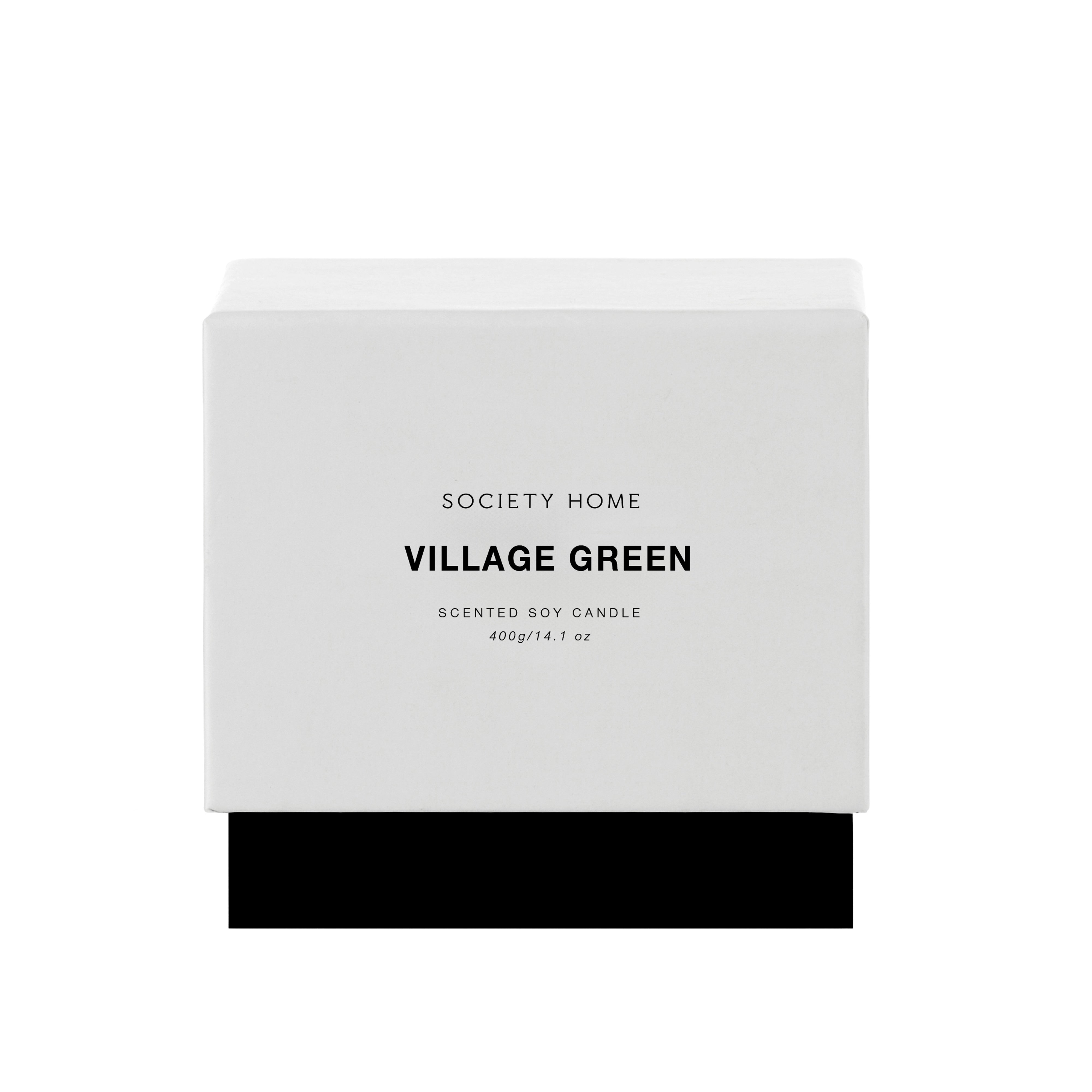 Society Home Village Green Scented Soy Candle 400g