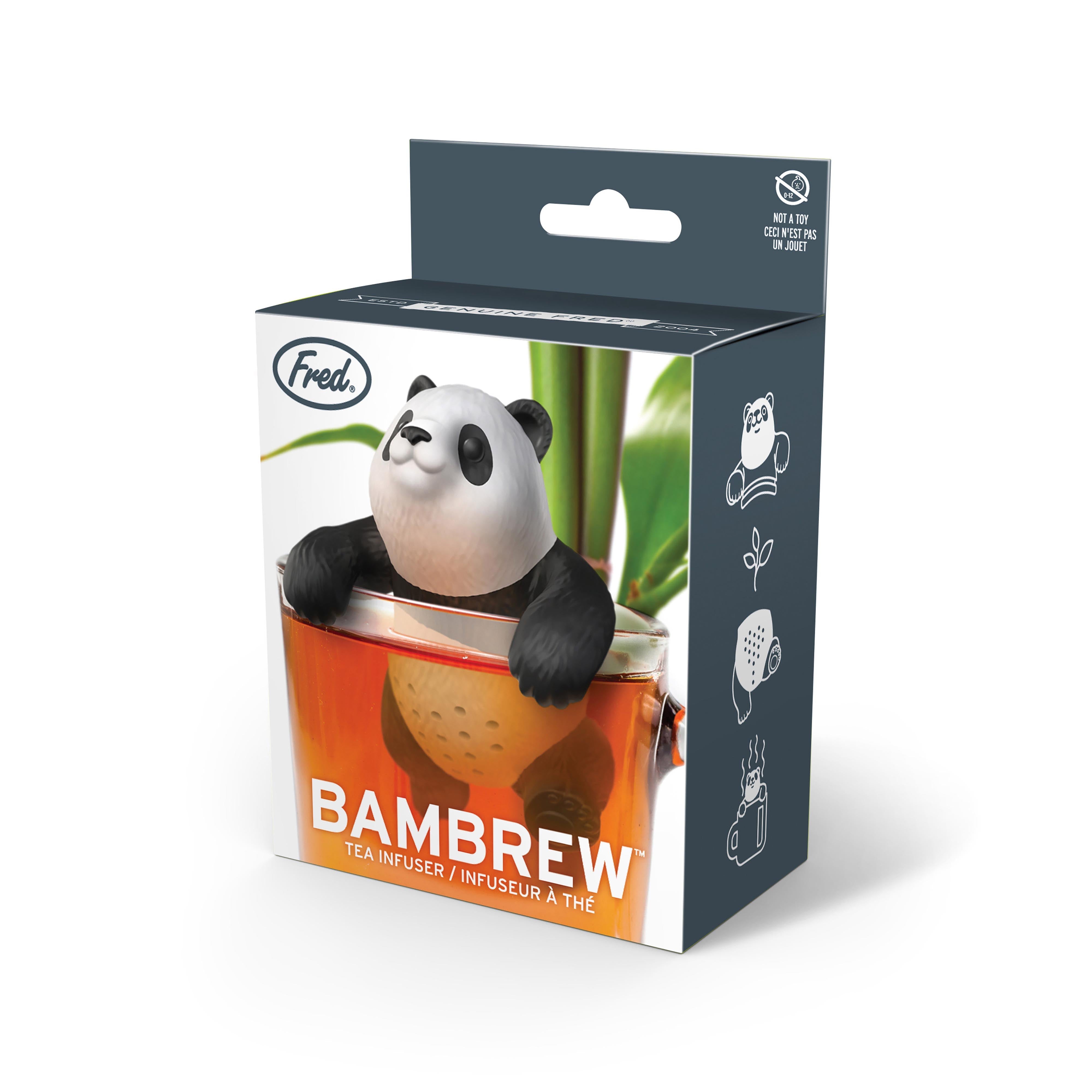 Fred Bambrew Panda Tea Infuser Multi-Coloured