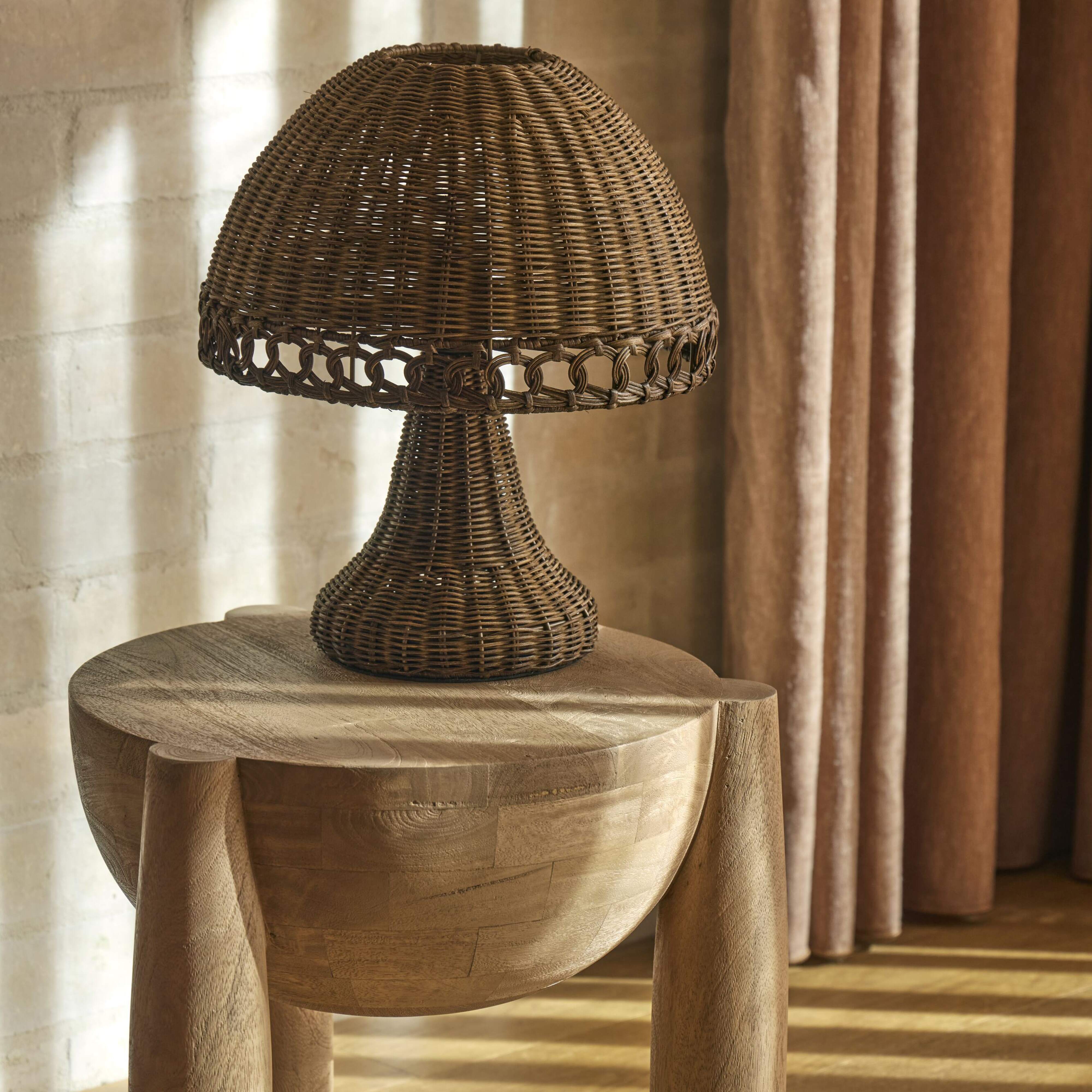 Amalfi Theo Table Lamp Brown
