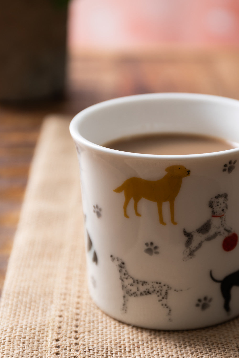 Mikasa Fine Bone China Fluted Mug 300ml (Dog)