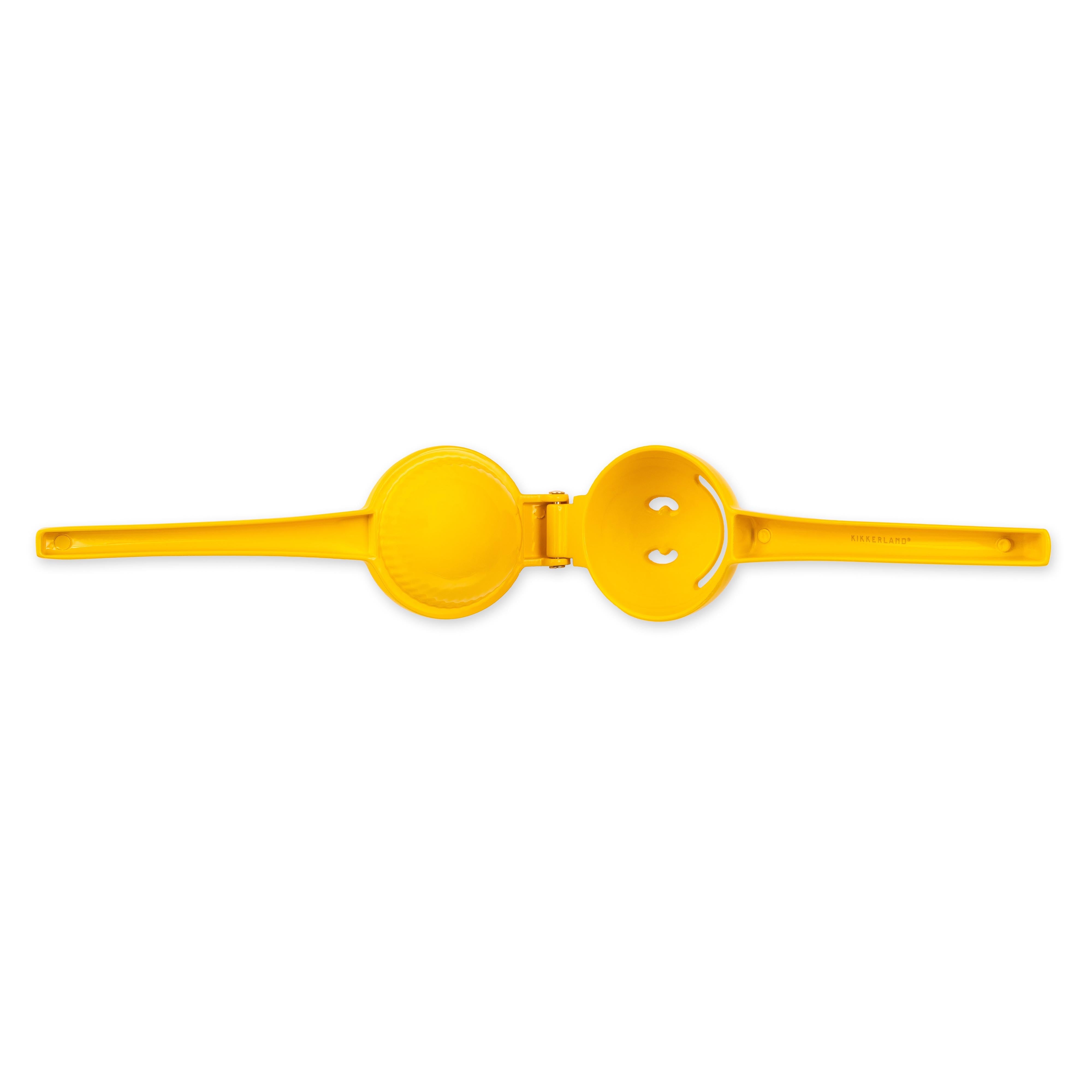 Kikkerland Smile Citrus Squeezer Yellow