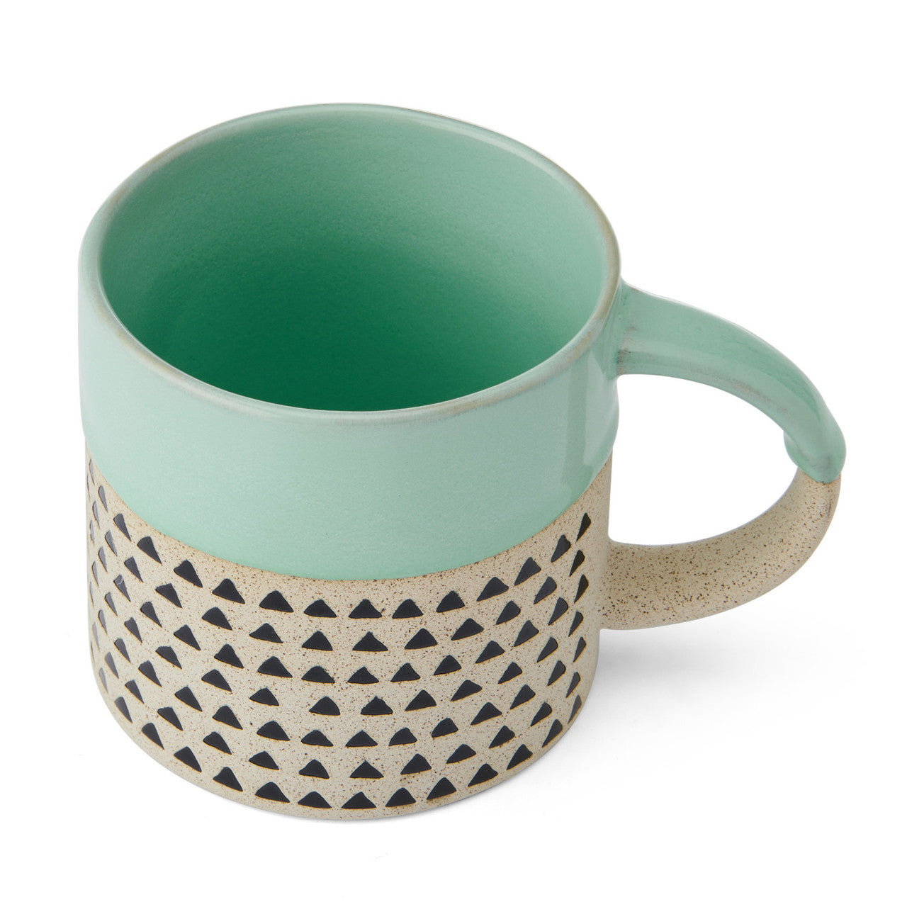 Mikasa Stoneware Mug 390ml (Green Glaze)