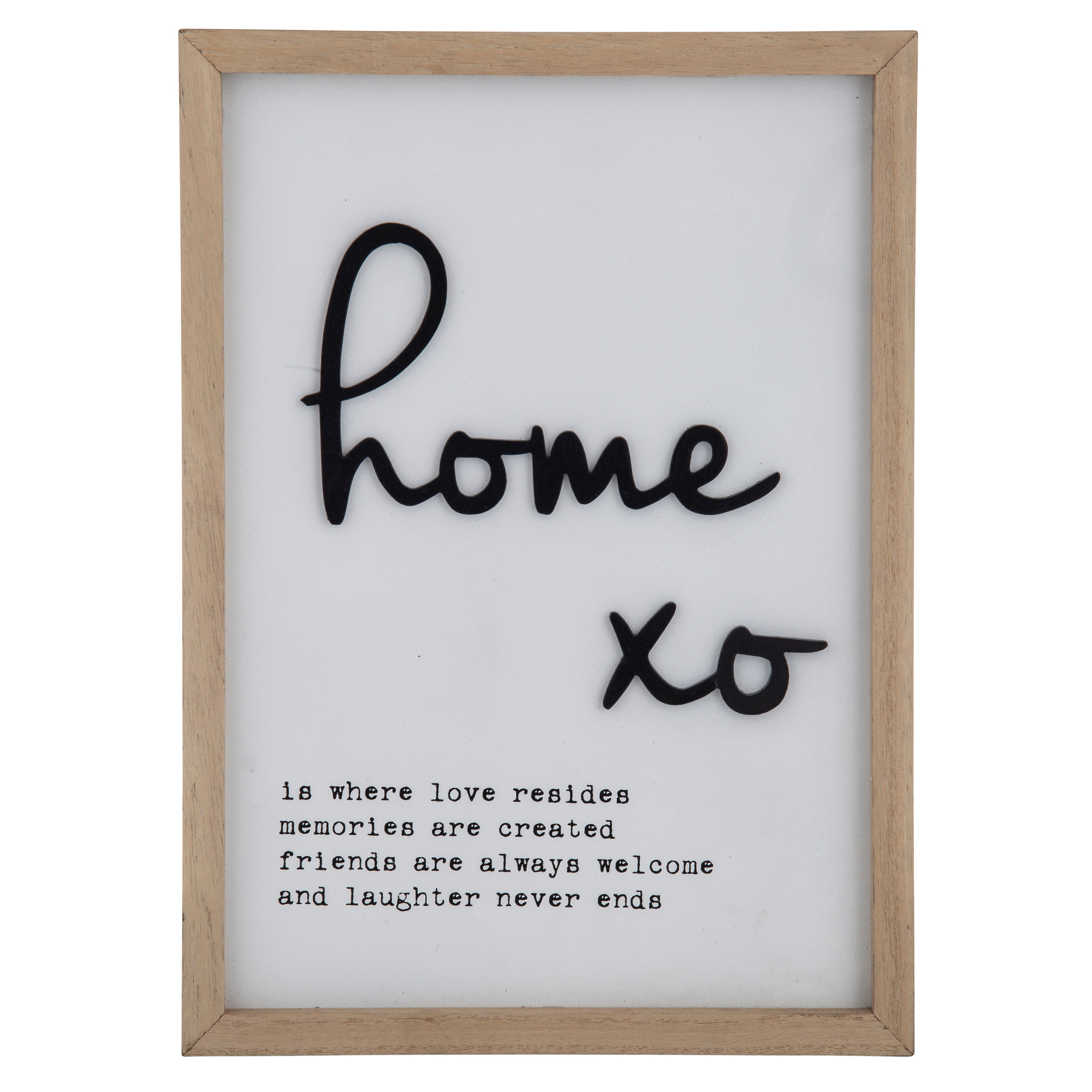 Emporium Home Wall Decor Black & White