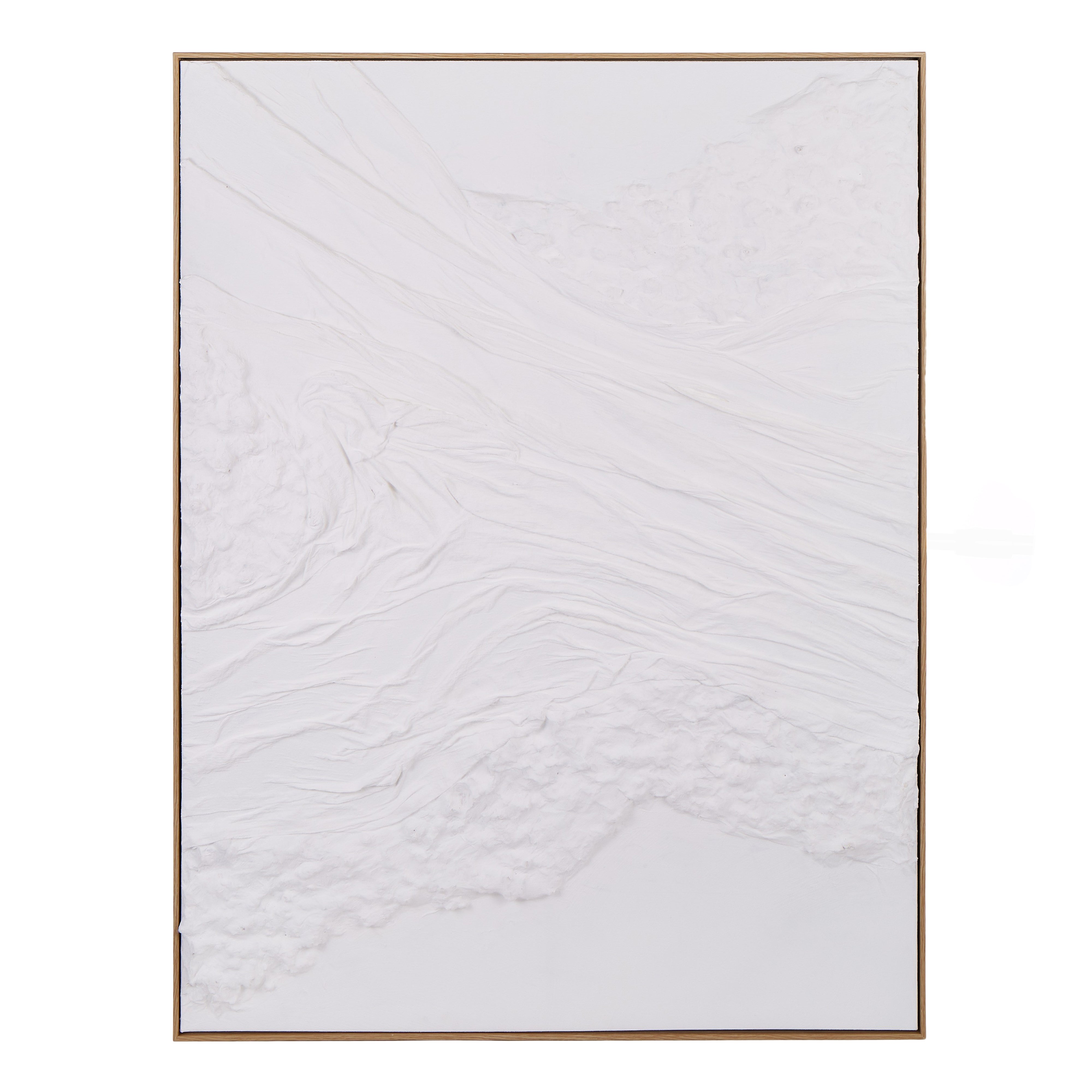 Amalfi Amira Hand Painted Wall Art White