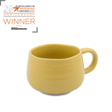 Jamie Oliver Big Love 375ml Cosy Cuppa Mug Yellow
