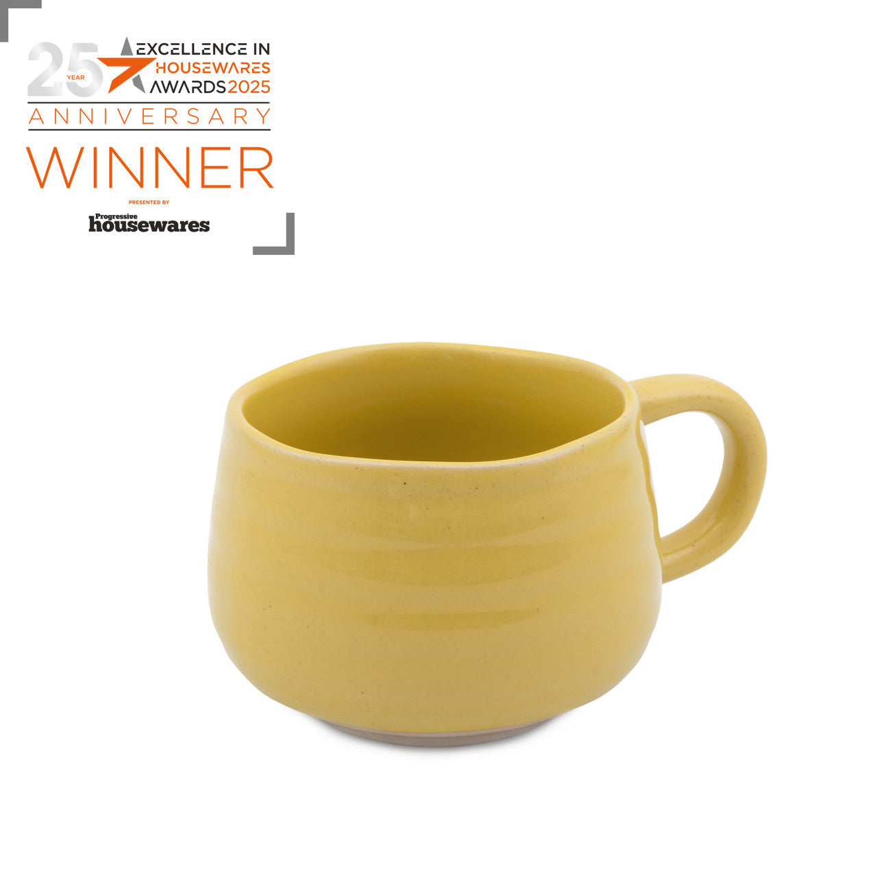 Jamie Oliver Big Love 375ml Cosy Cuppa Mug Yellow