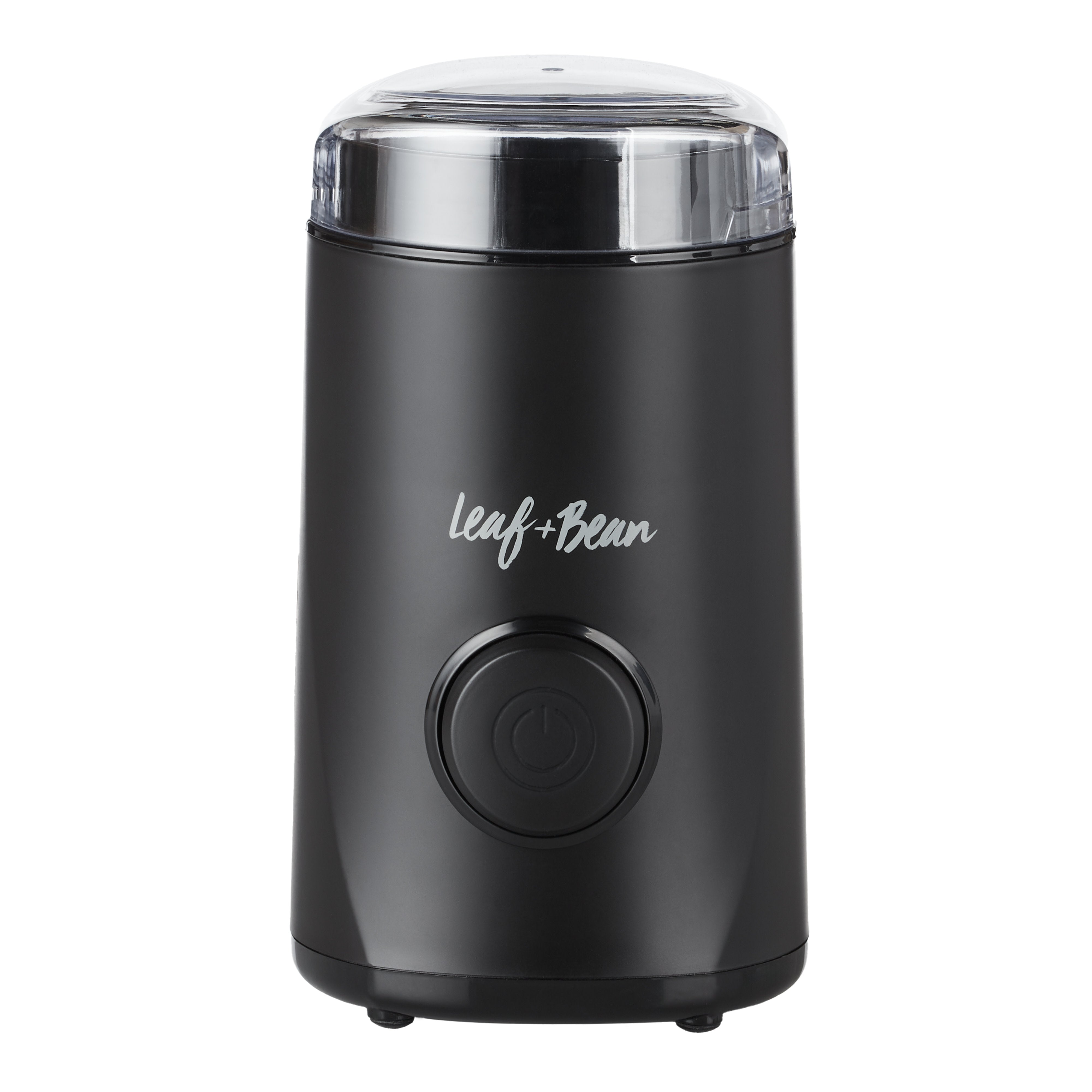Leaf & Bean One Touch Coffee Grinder Matte Black