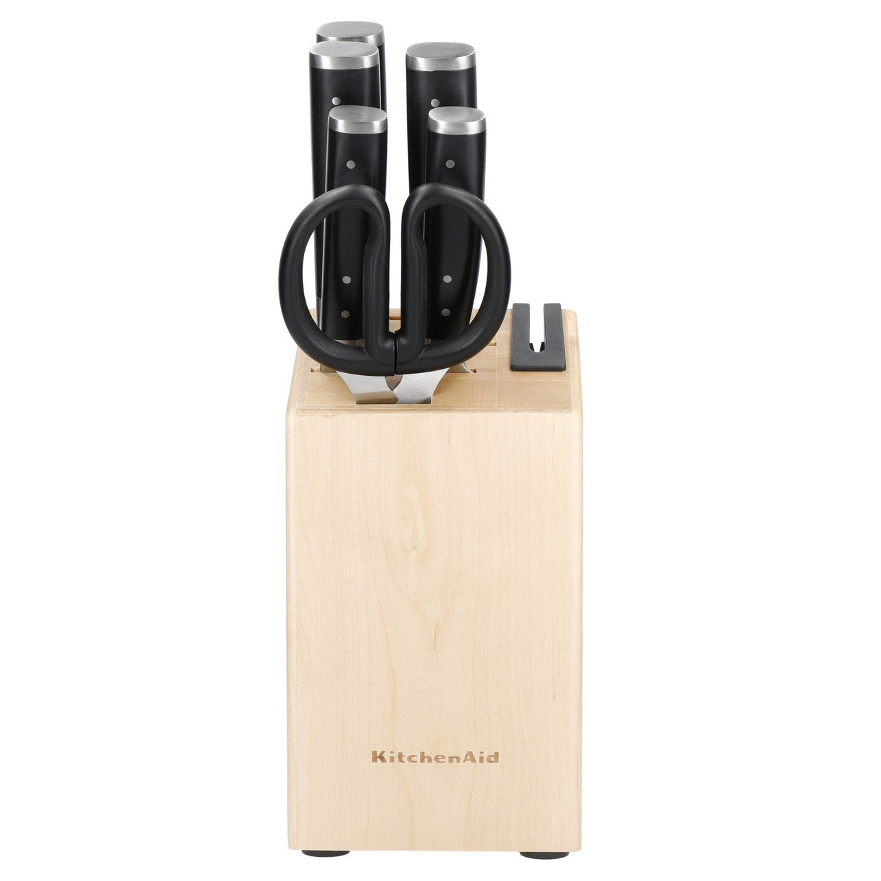 KitchenAid Classic 6 Piece Knife Set with Birchwood Block