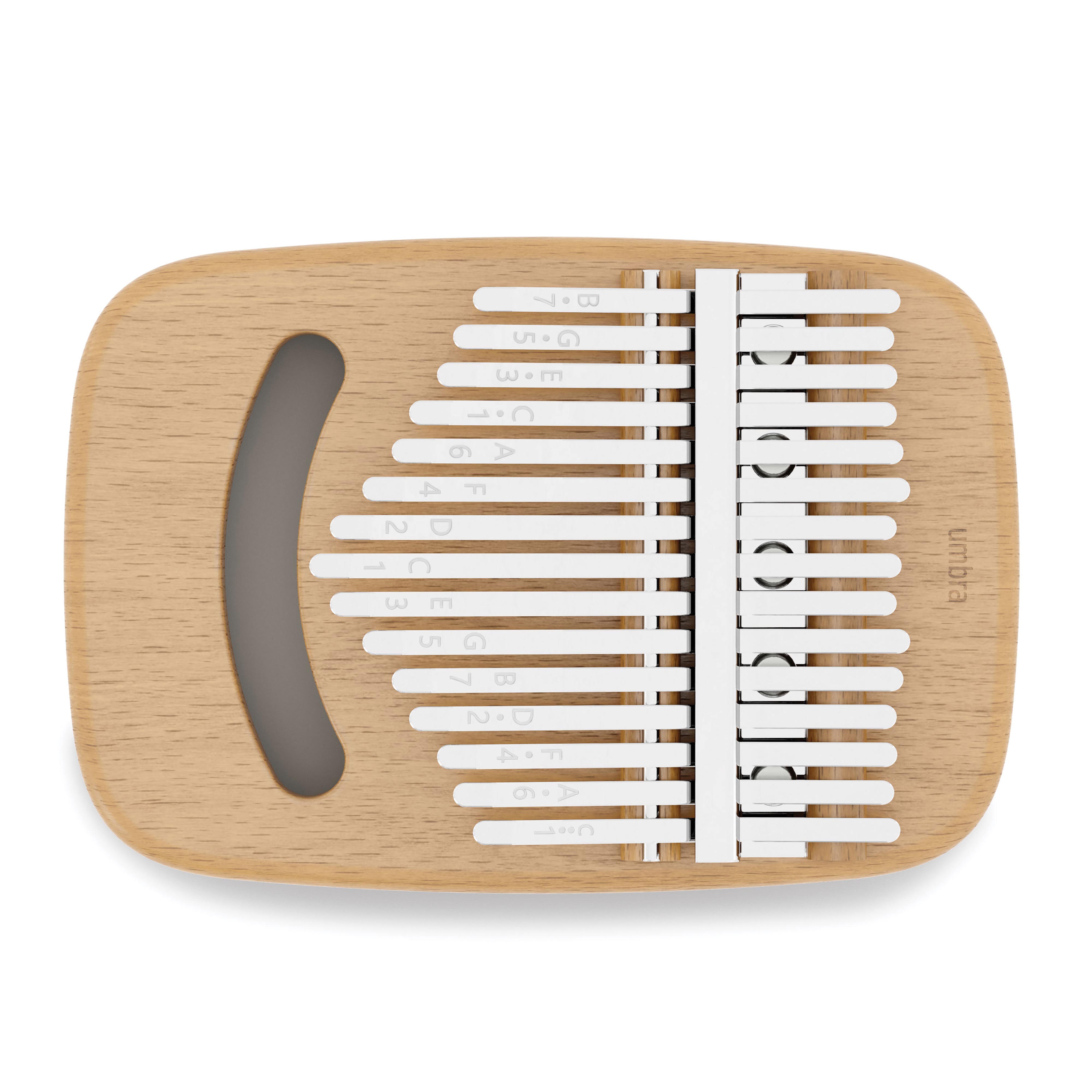 Umbra Strumba Kalimba White & Natural