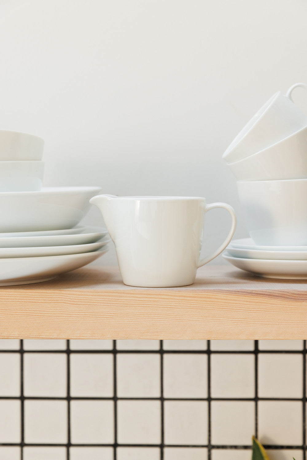 Mikasa Chalk Porcelain Jug 270ml (White)