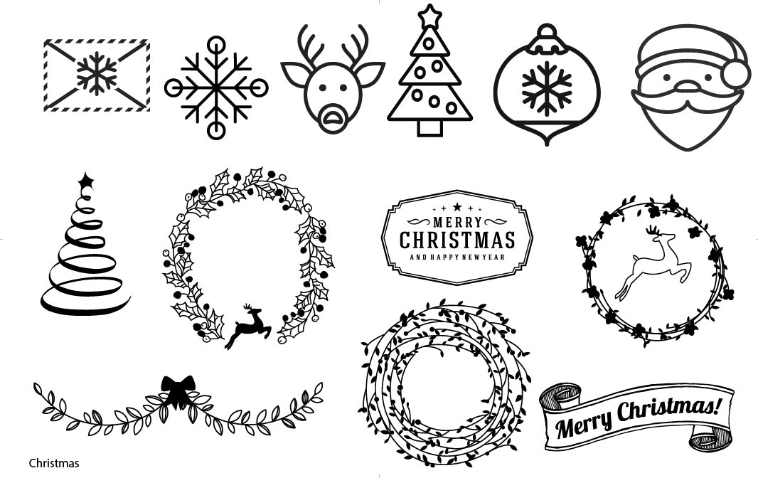 Stamp a Cake Christmas Joy Stamp