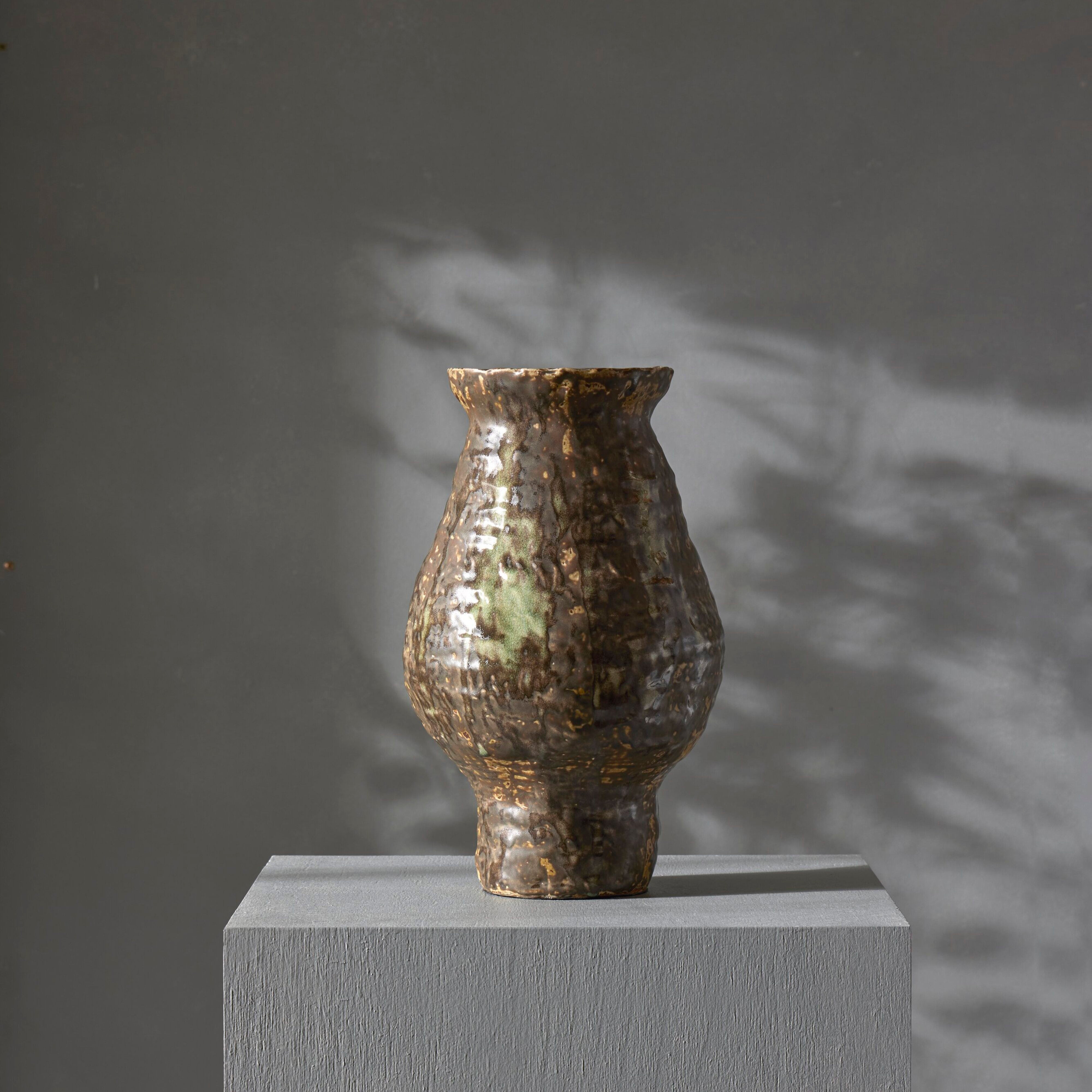 Grand Designs Arbor Tall Vase Brown & Green