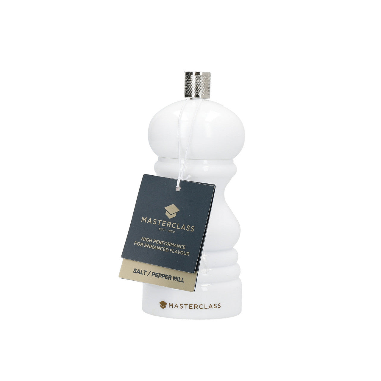 MasterClass Salt & Pepper Mill 12cm (White)