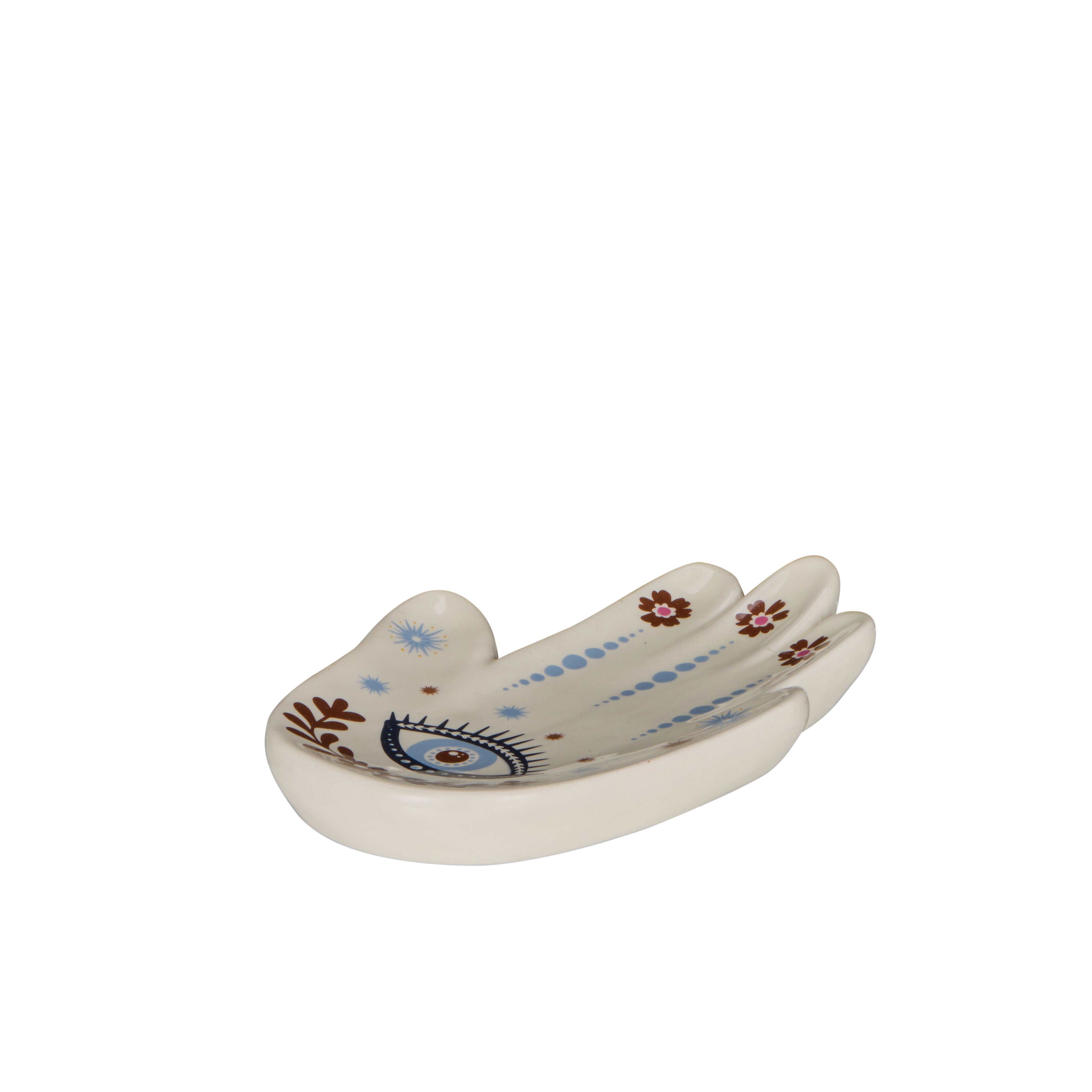 Emporium Elsa Hand Incense Burner Off Multi-Coloured