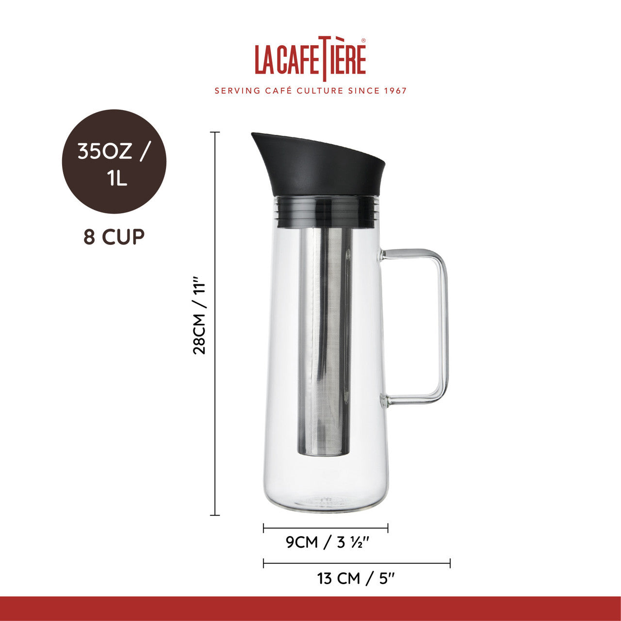 La Cafetière Cold Brew Coffee Maker 1L