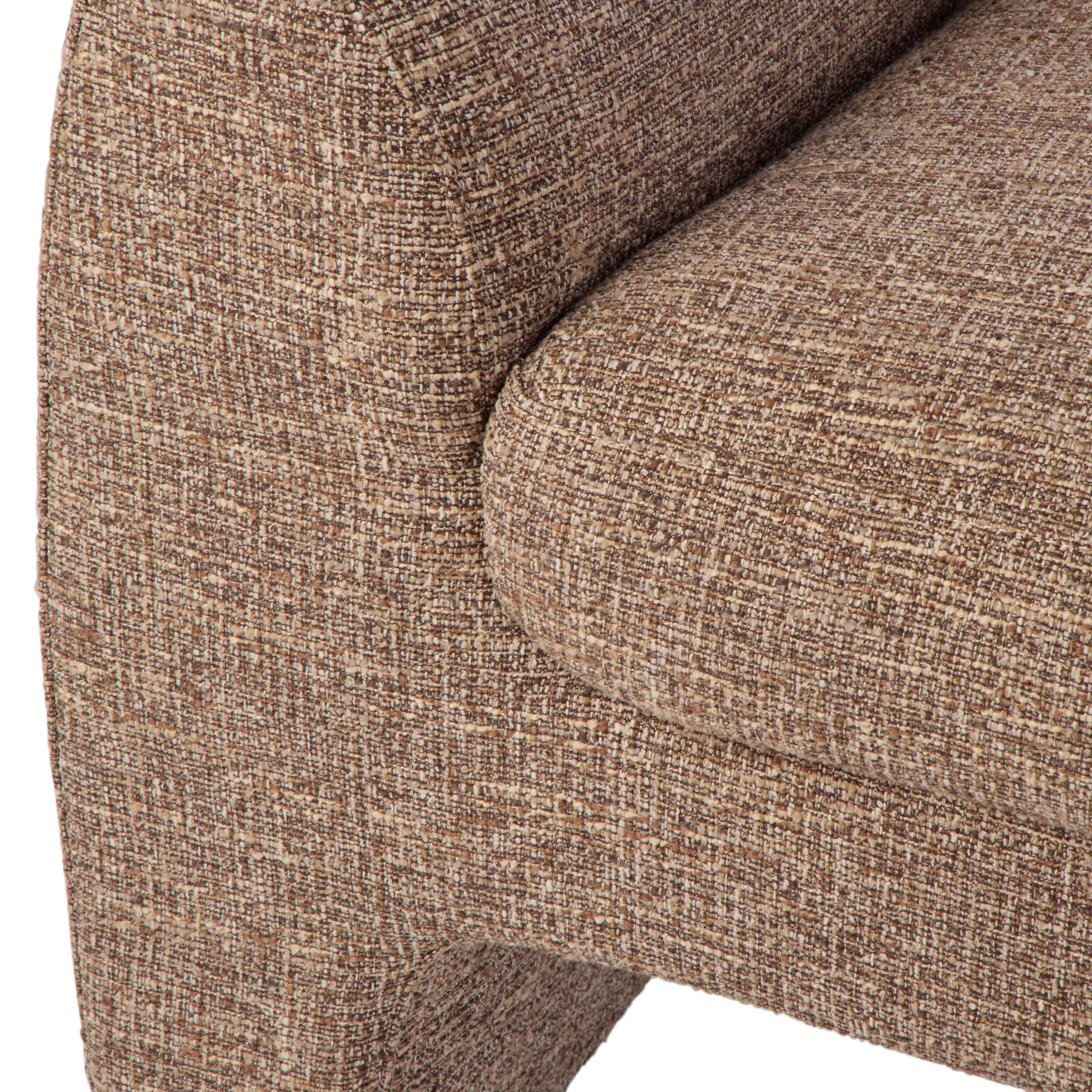 Amalfi Wells Chair Brown & Taupe